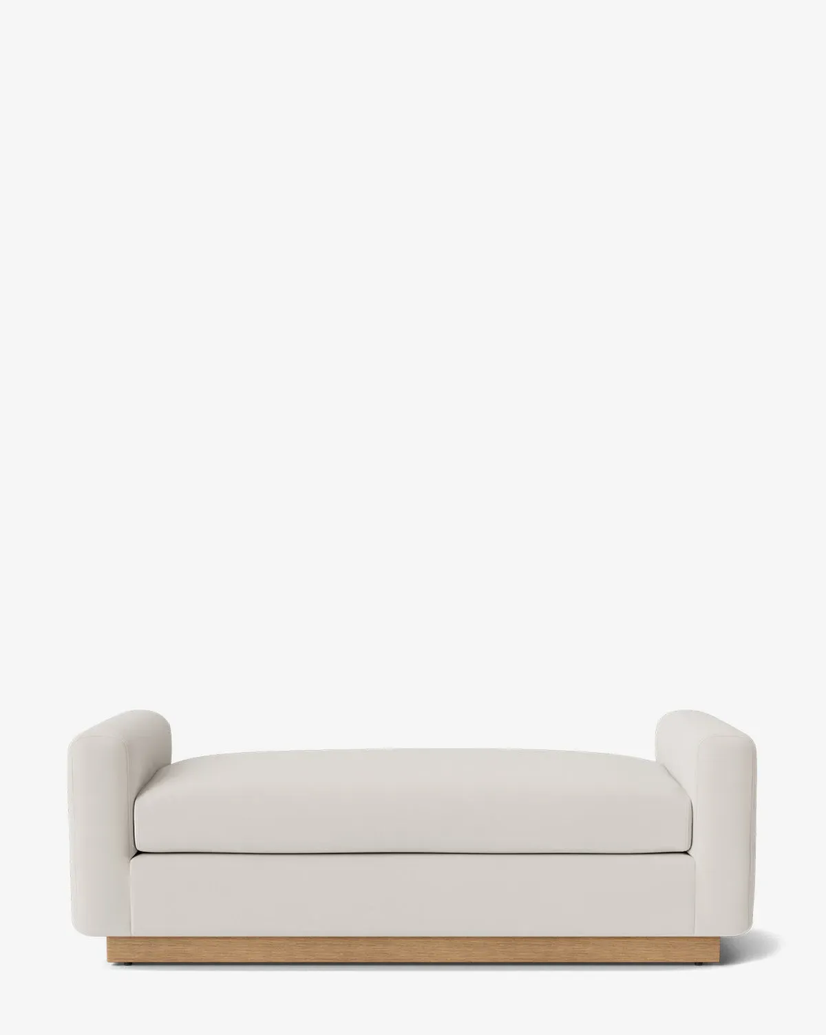Mansfield Upholstered Bench - Blanc Crypton product