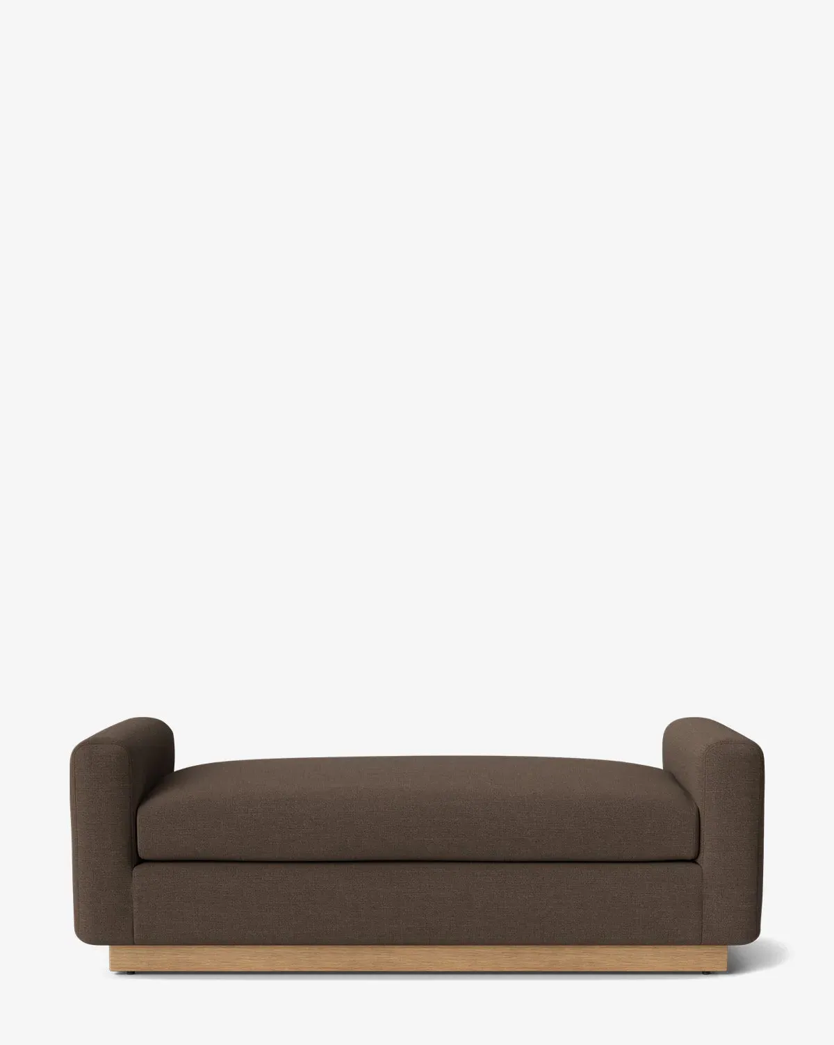 Mansfield Upholstered Bench - Coffee, Crypton Fabric product