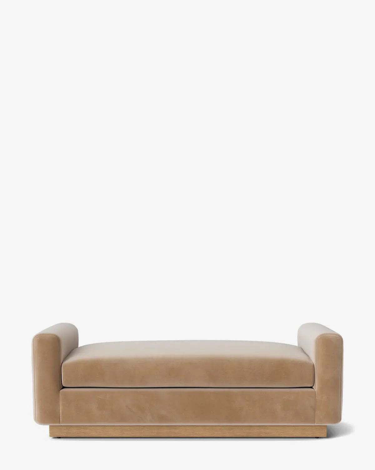 Mansfield Upholstered Bench - Fawn Velvet product