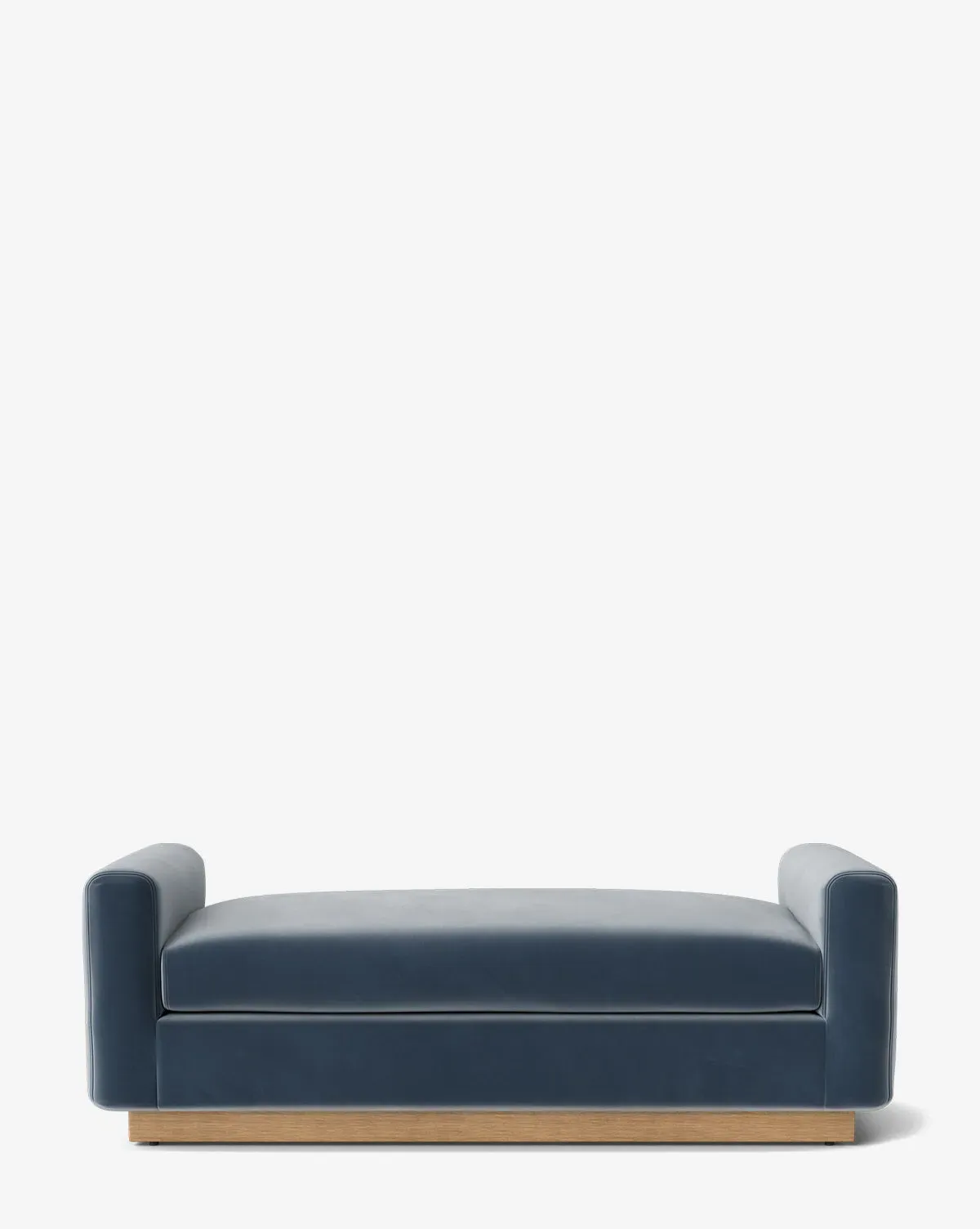 Mansfield Upholstered Bench - Harbor, Velvet product
