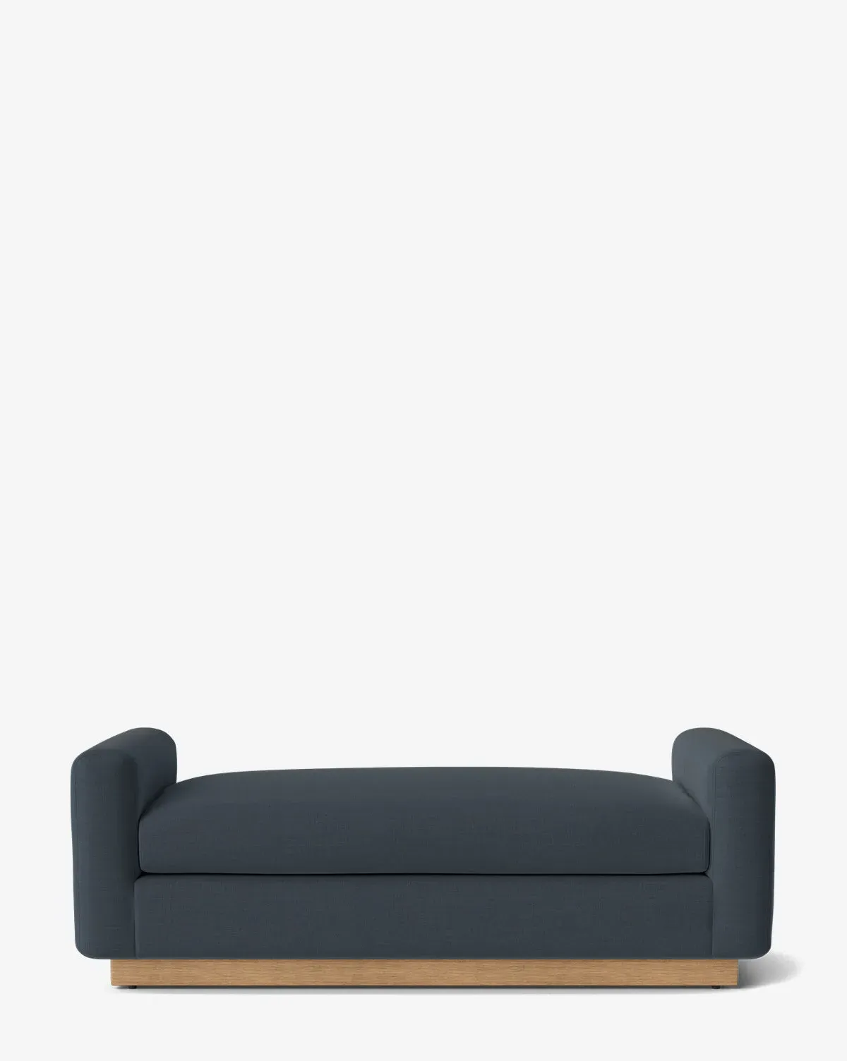 Mansfield Upholstered Bench - Ink Linen product