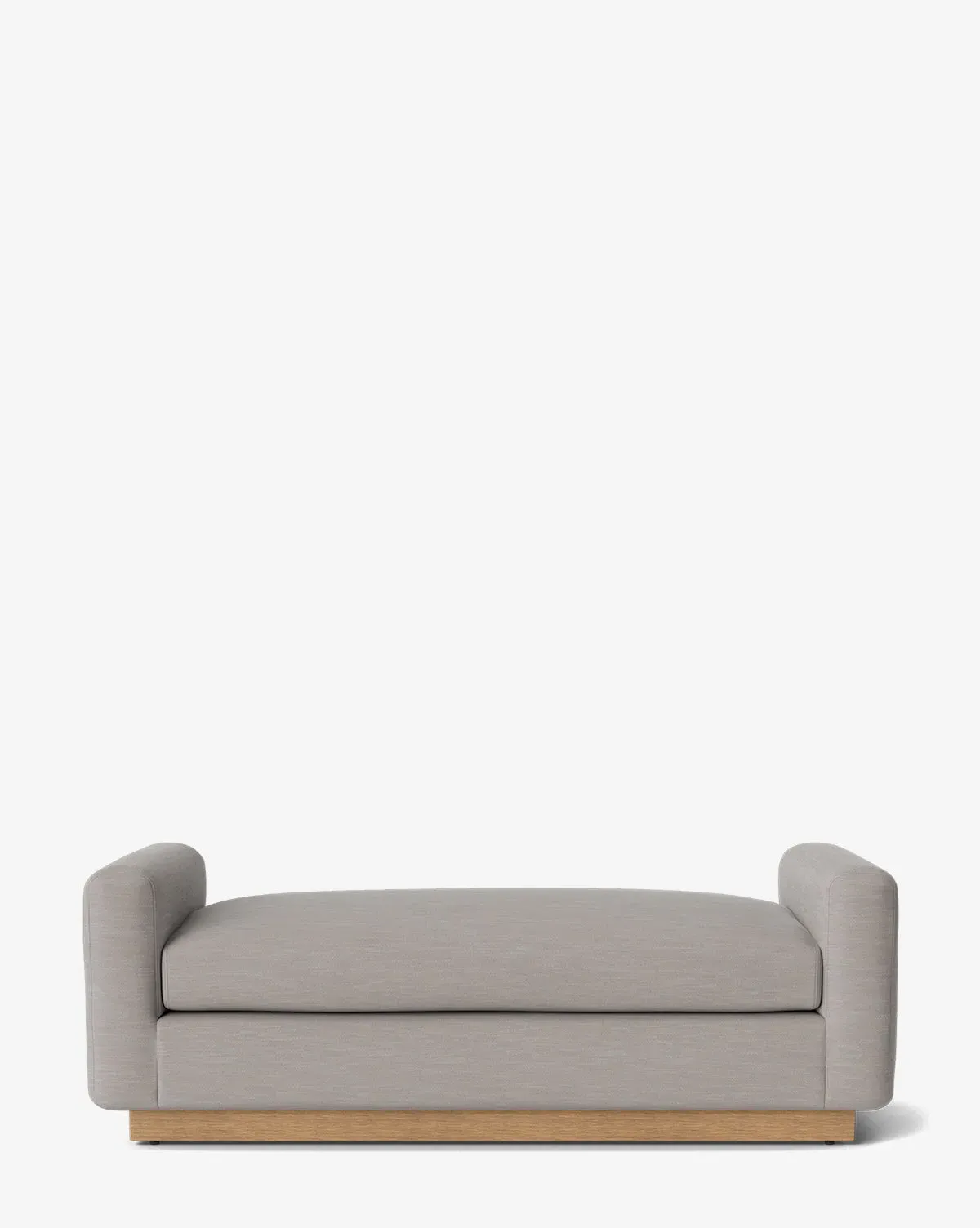 Mansfield Upholstered Bench - Nickel Perennials product