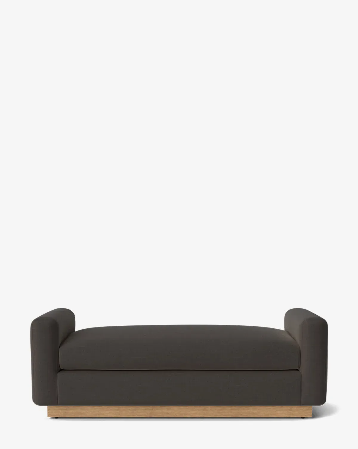 Mansfield Upholstered Bench - Pewter Linen product