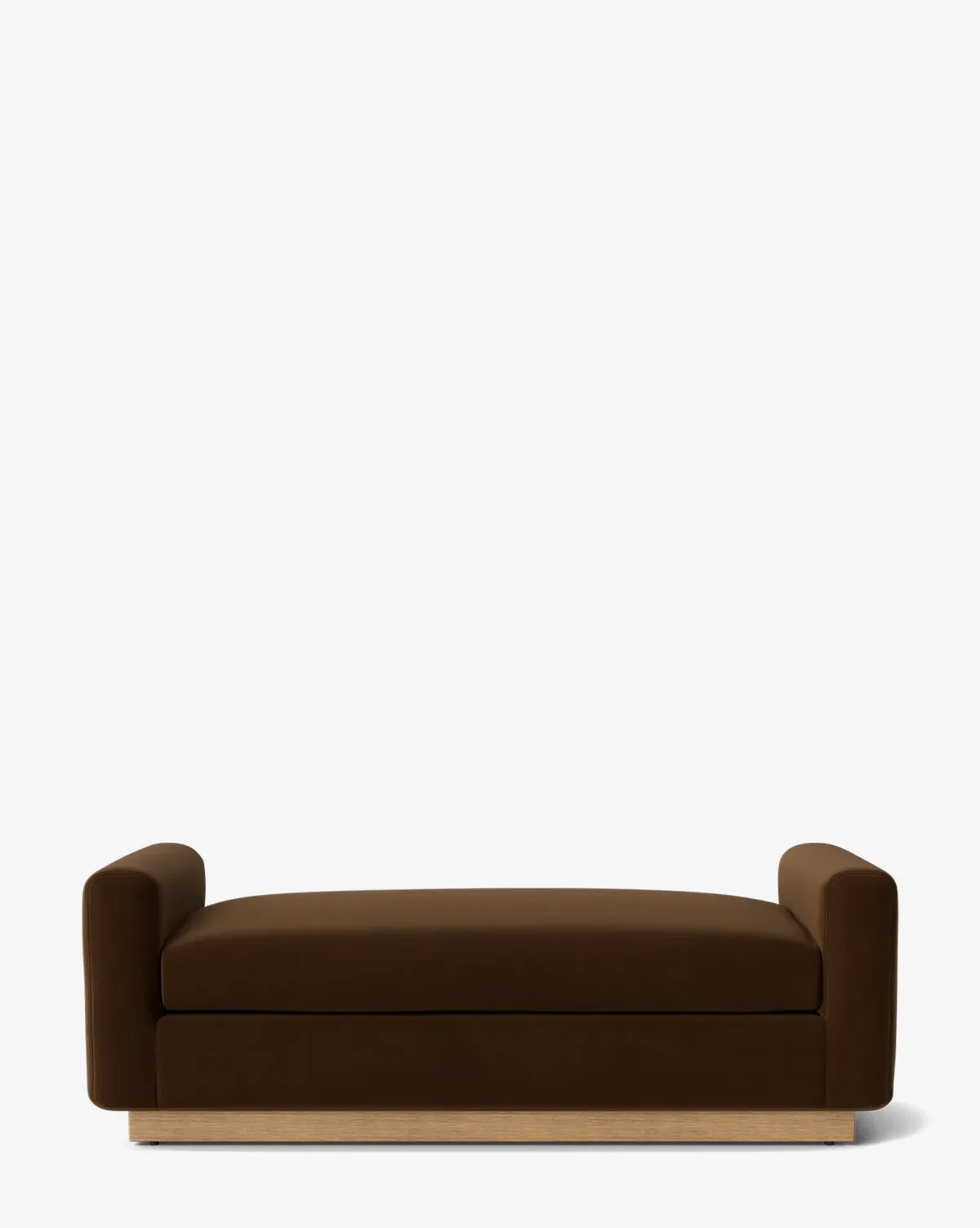 Mansfield Upholstered Bench - Praline Velvet product