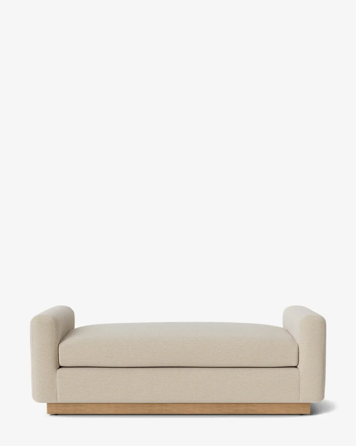 Mansfield Upholstered Bench - Sand, Crypton Fabric product