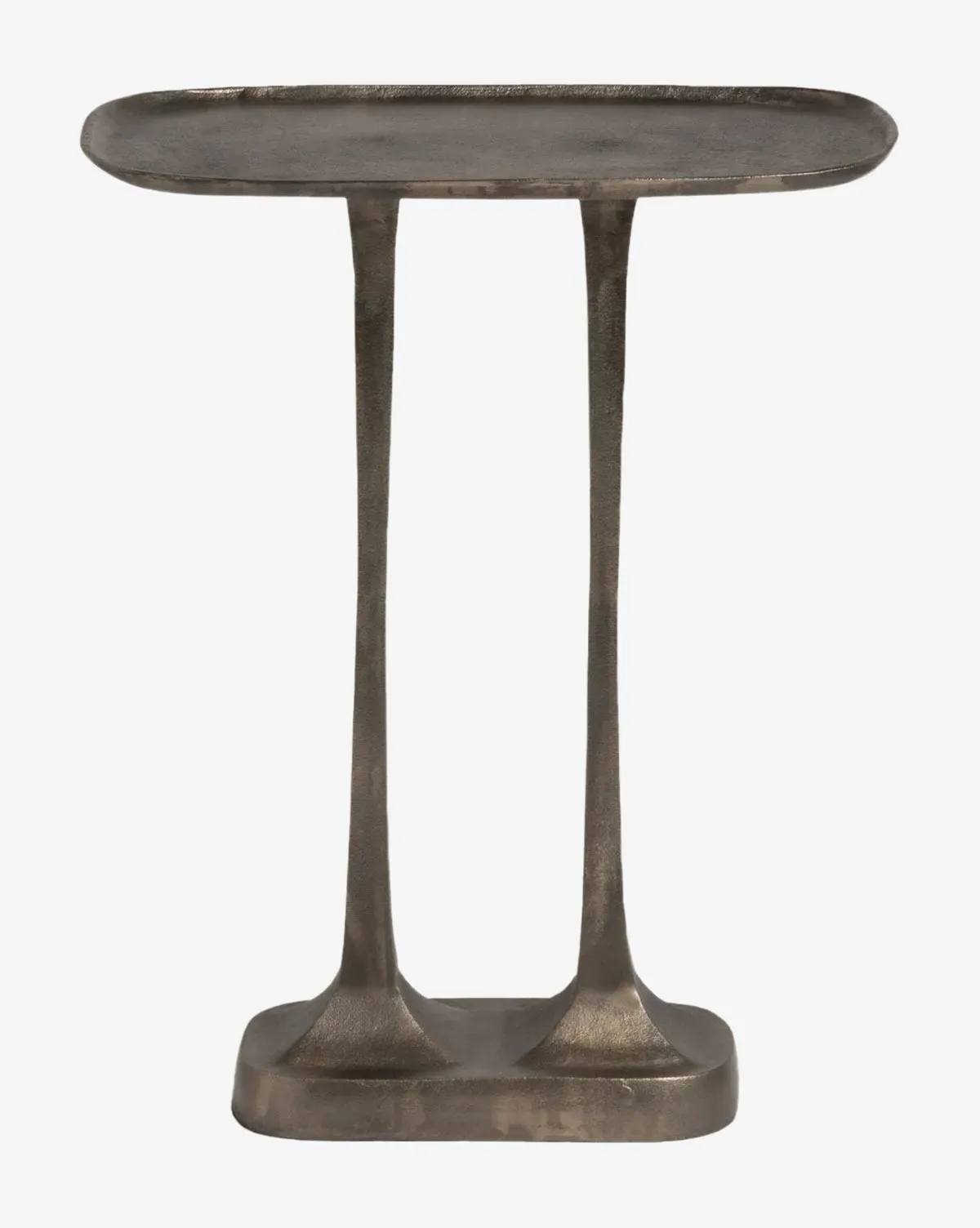 Manzo Accent Table - Silver, Metal product