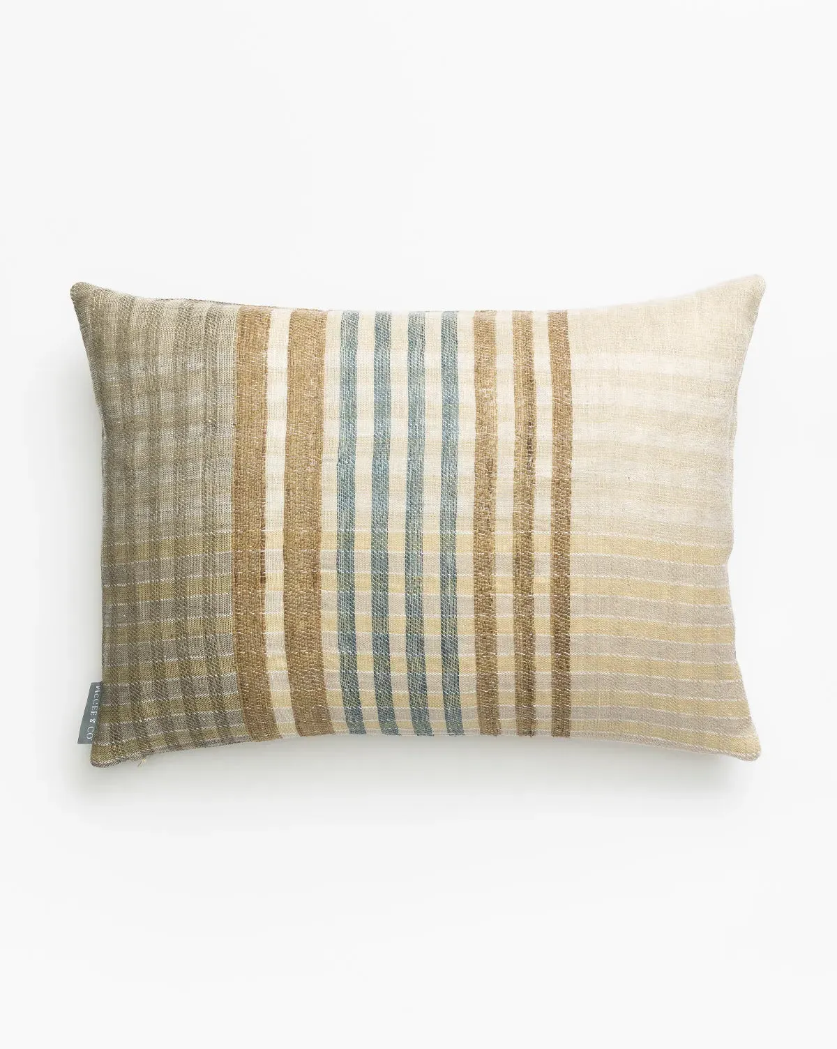 Margaret Stripe Pillow Cover - Tan product