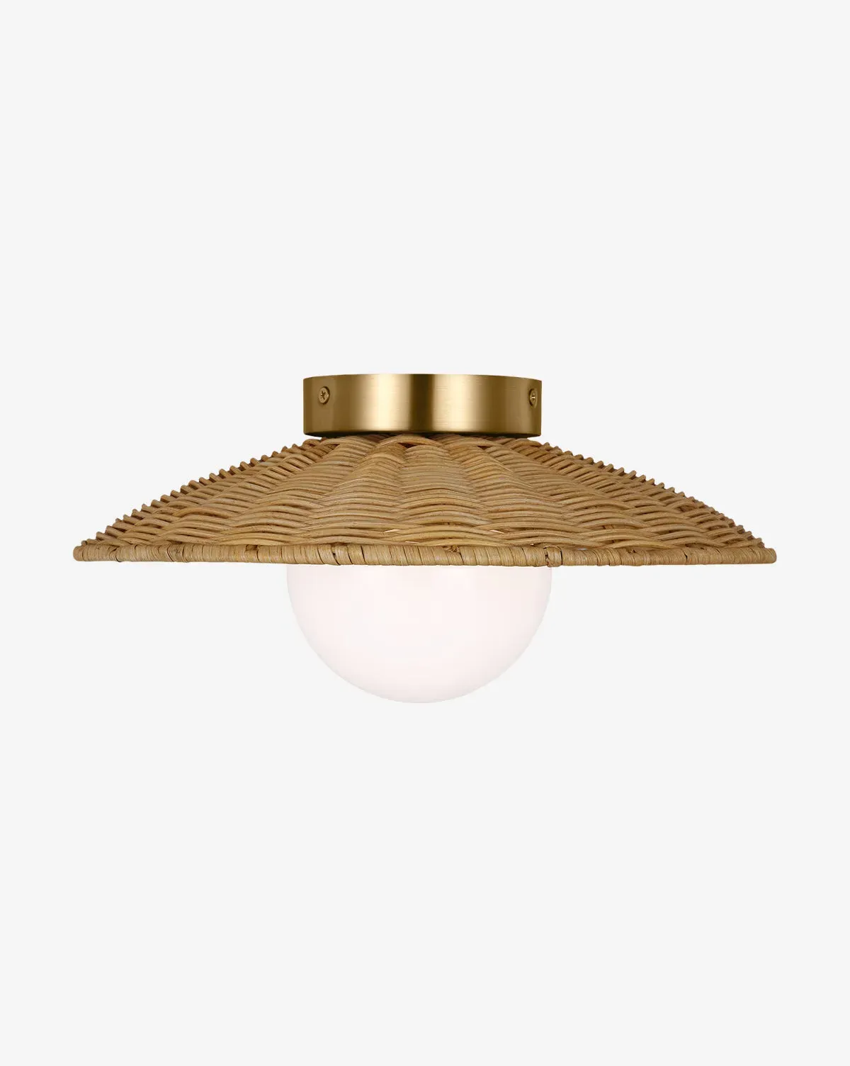 Mari Medium Flush Mount - Rattan product