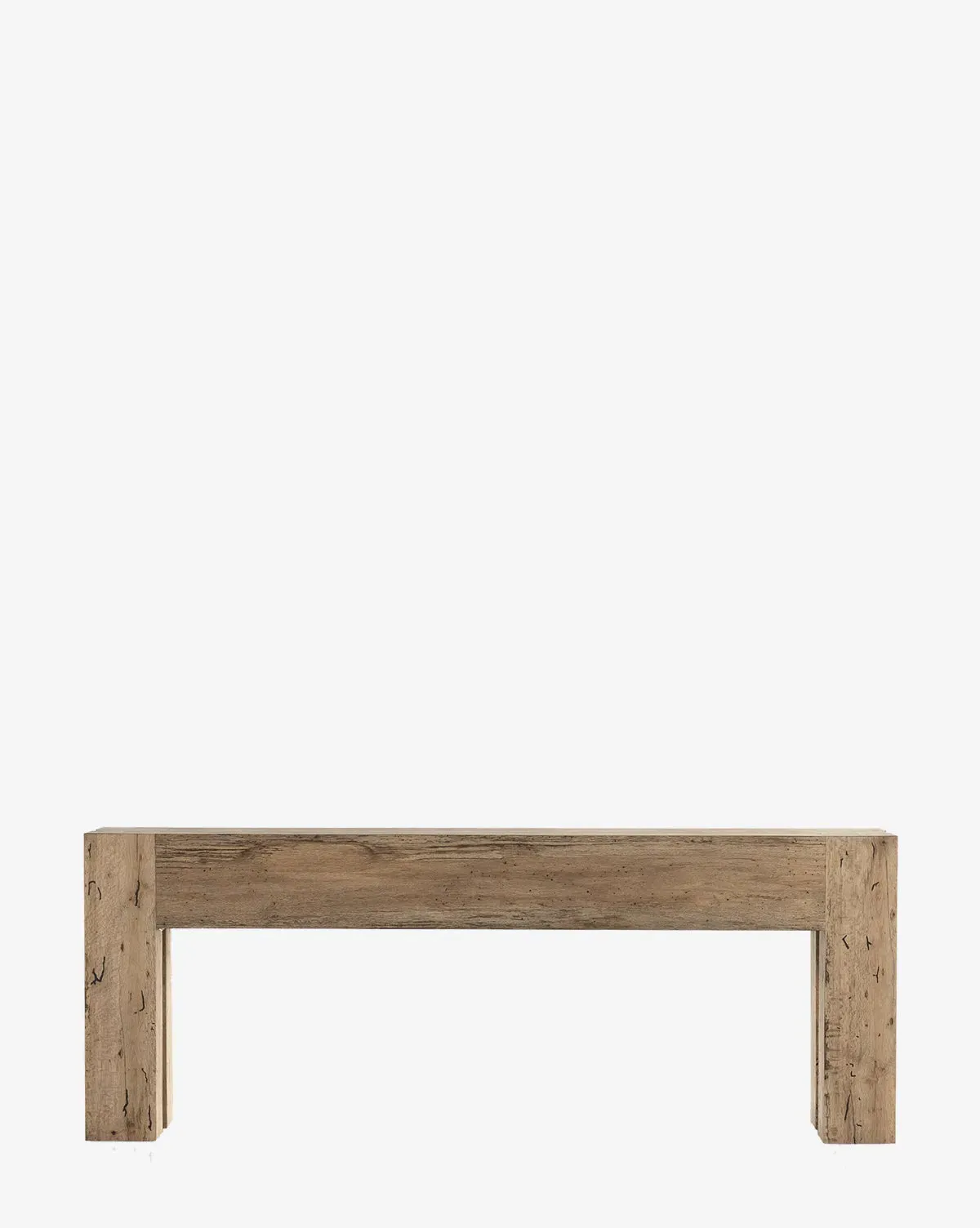 Marilla Console Table - Rustic Wormwood Oak product