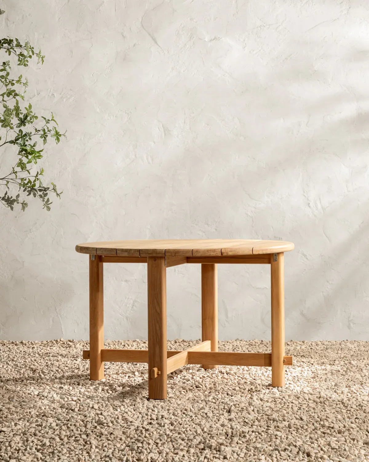 McCarthy Round Outdoor Dining Table - Teak product