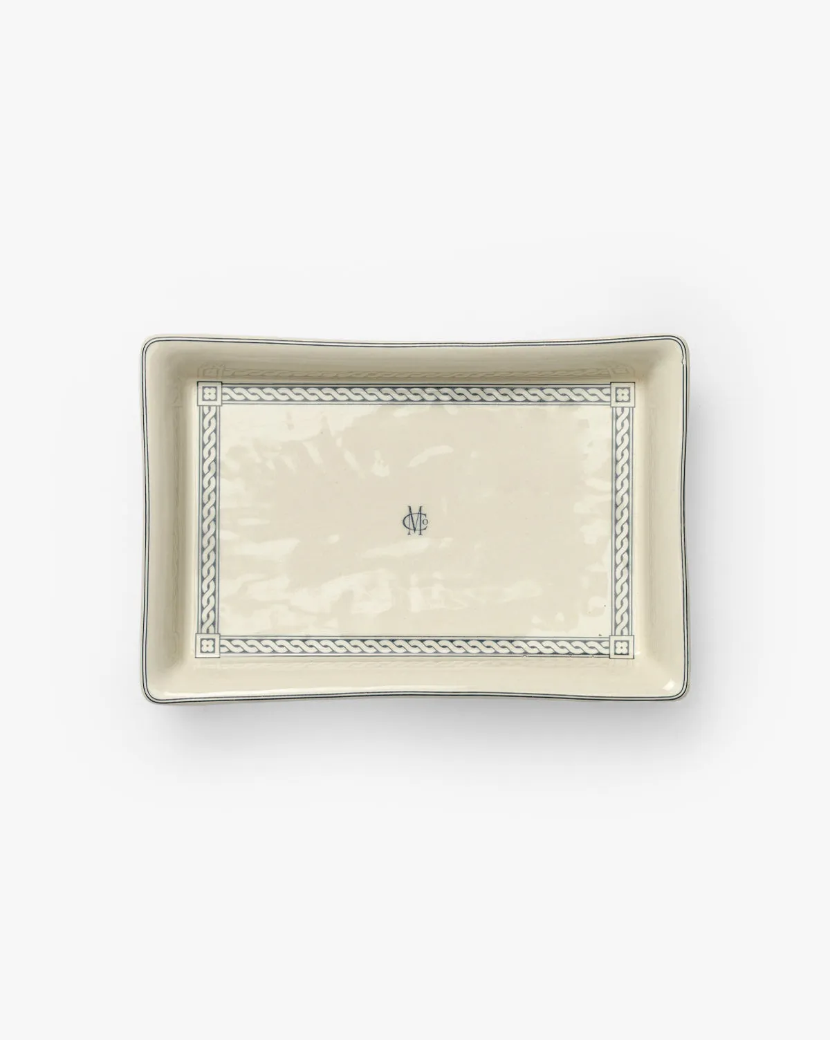 McGee & Co. Greek Key Trinket Tray - Ceramic product