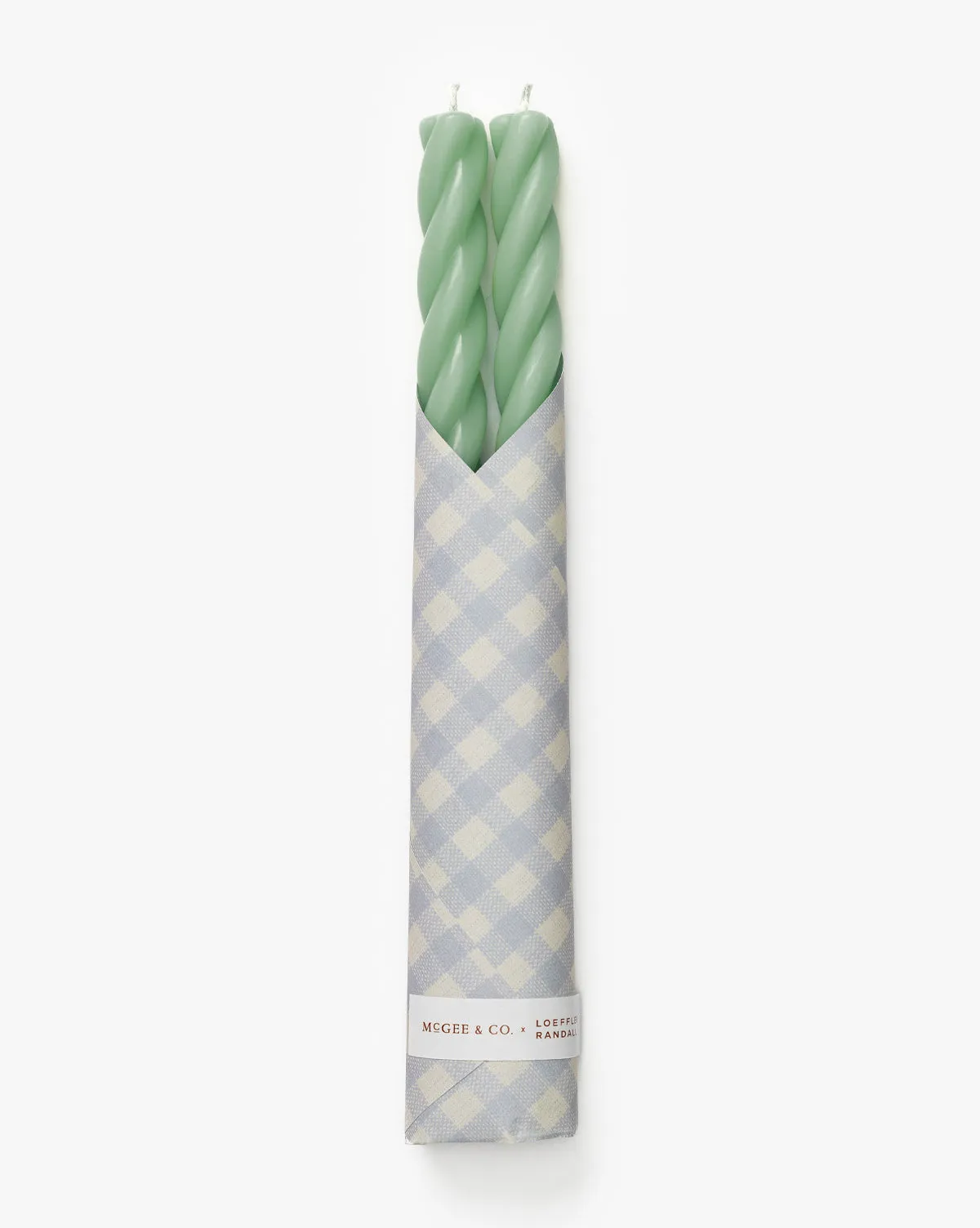 McGee & Co. x Loeffler Randall Sybil Wax Taper Candles Set of 2 - Mint product