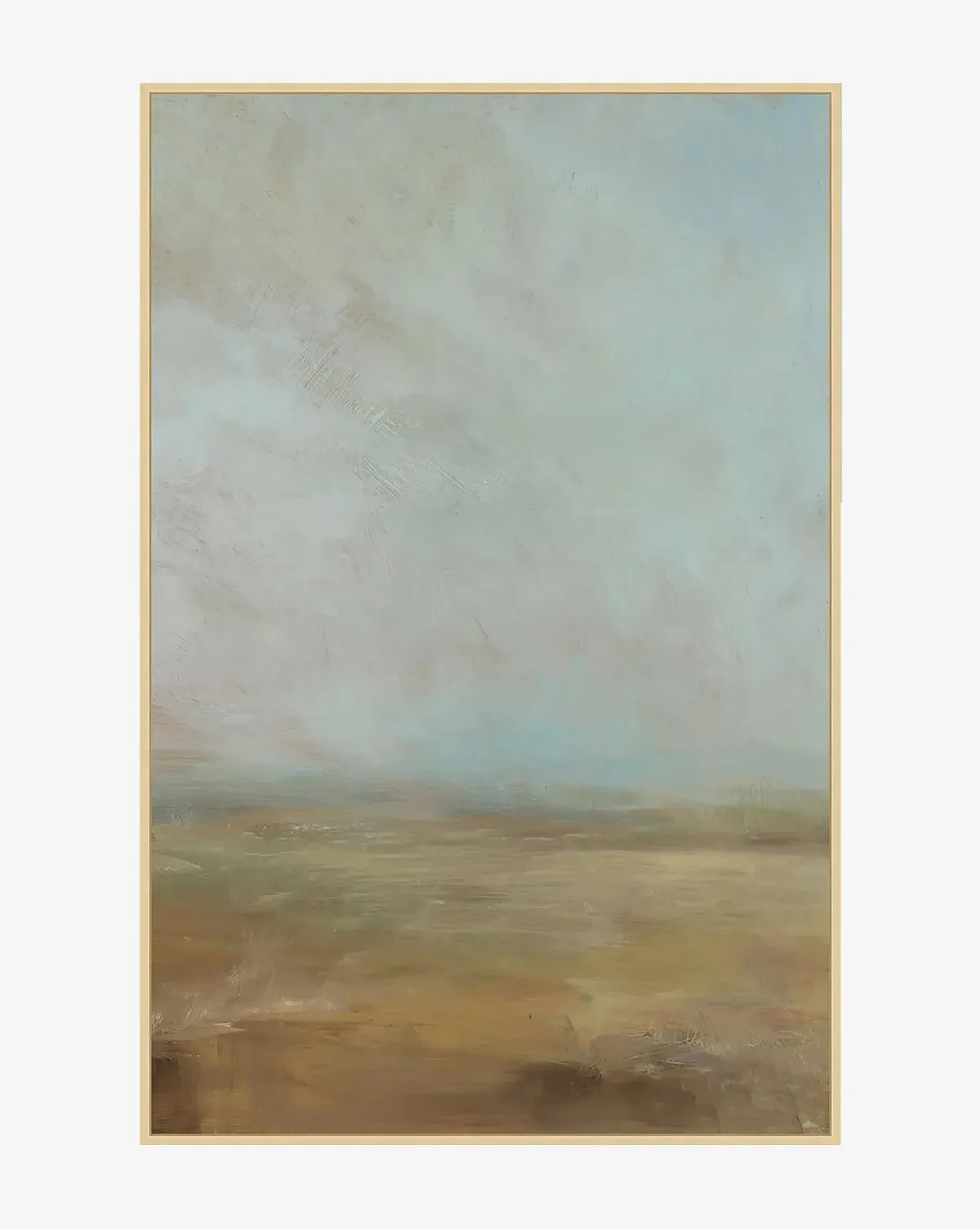 Meadow View I by Patricia Perron Framed Canvas Print - Champagne product