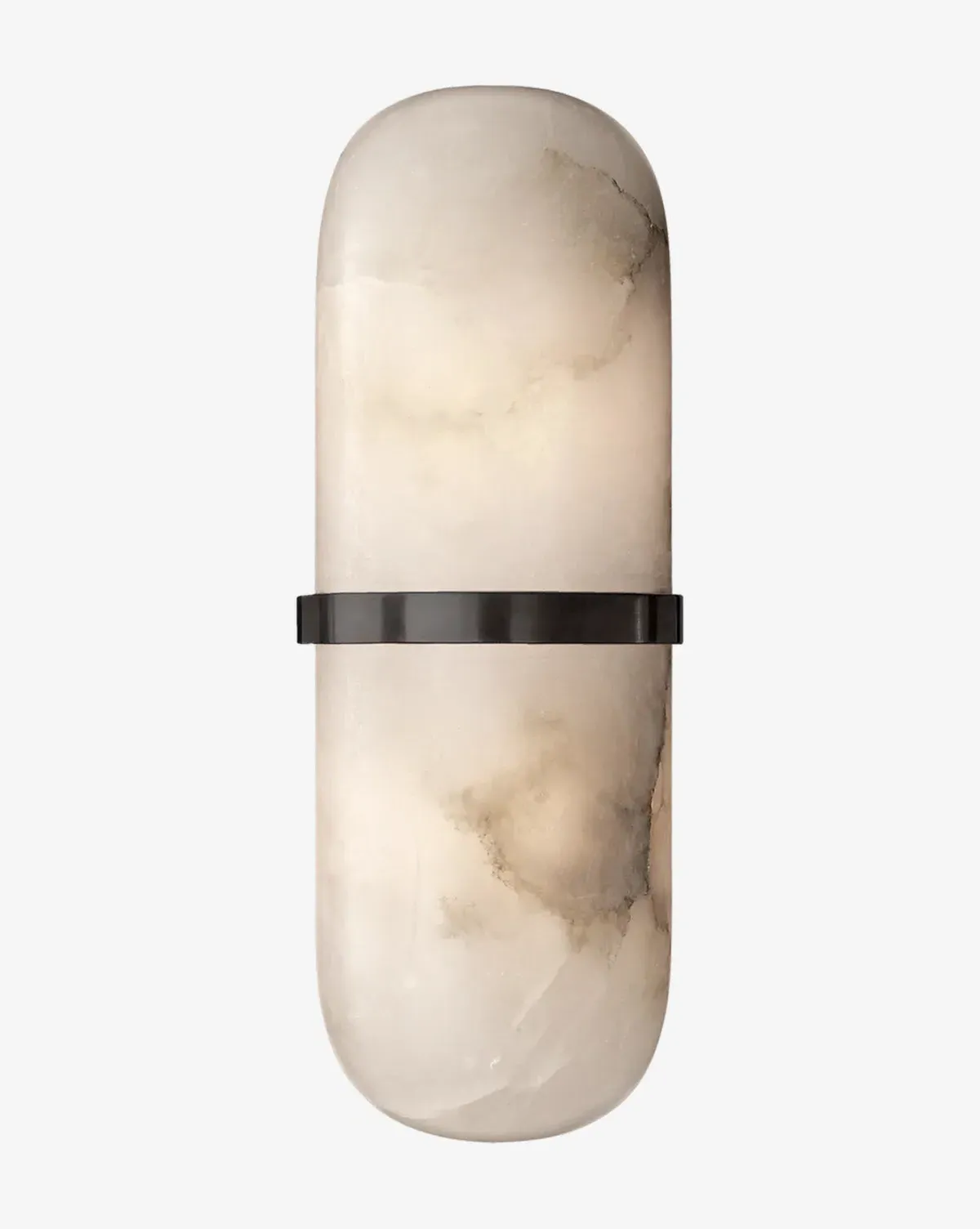 Melange Pill Form Wall Sconce - Bronze, Alabaster product