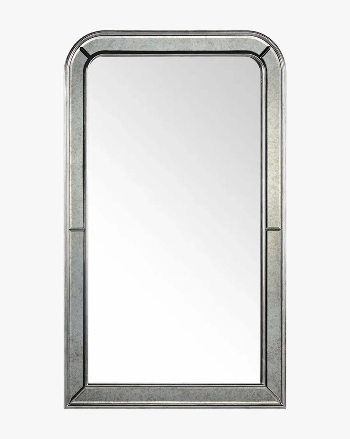 Melik Arched Wall Mirror - Silver product