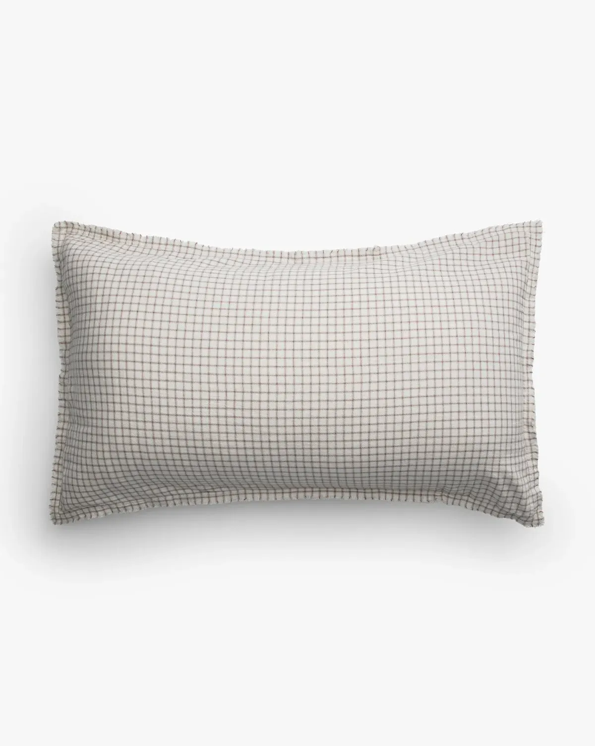 Mercer Plaid Standard Pillow Shams Set of 2 - Brown, Cotton product