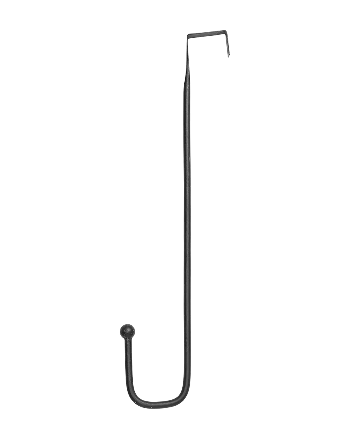 Metal Wreath Hanger - Black, Iron product