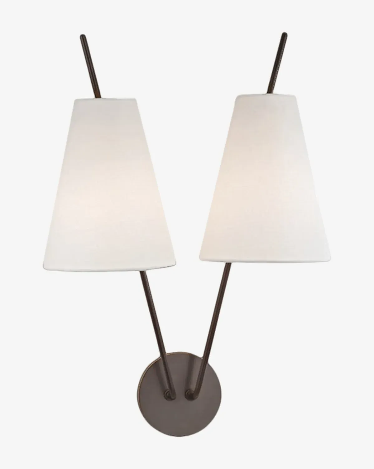 Milan Wall Sconce - Old Bronze, Linen product
