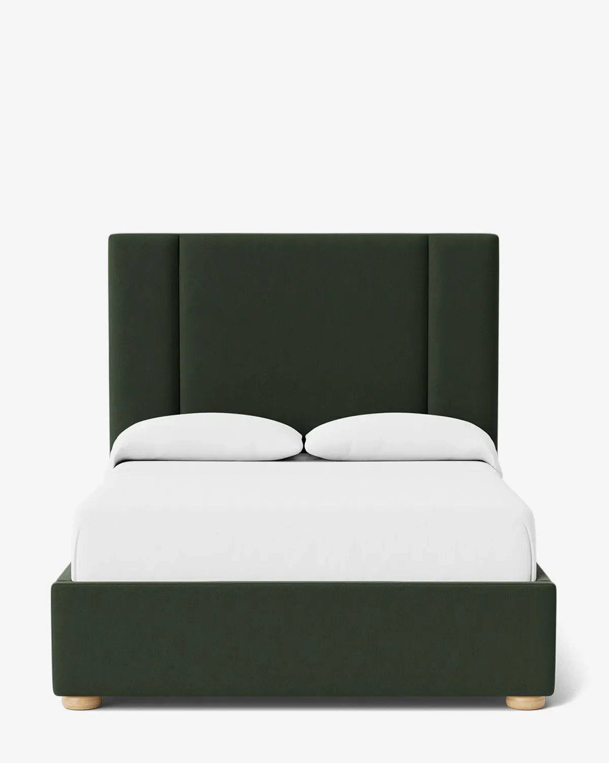 Mina Queen Size Bed Frame - Agave, Velvet product