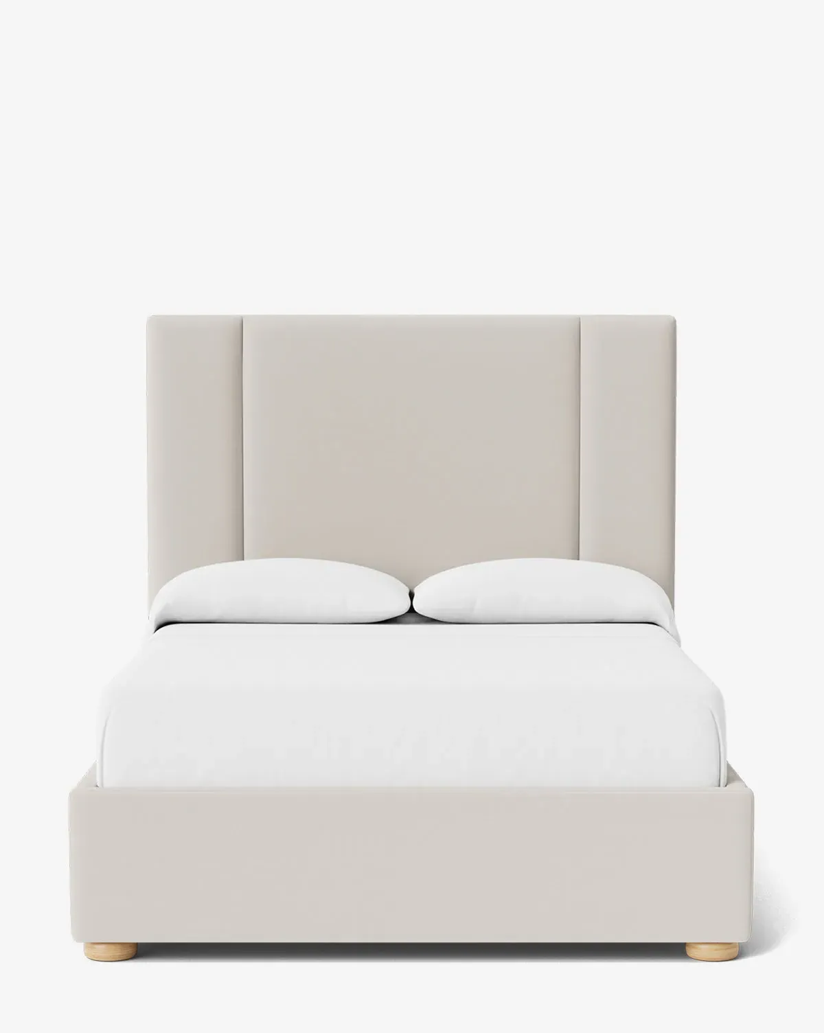Mina Queen Size Bed Frame - Blanc Crypton product