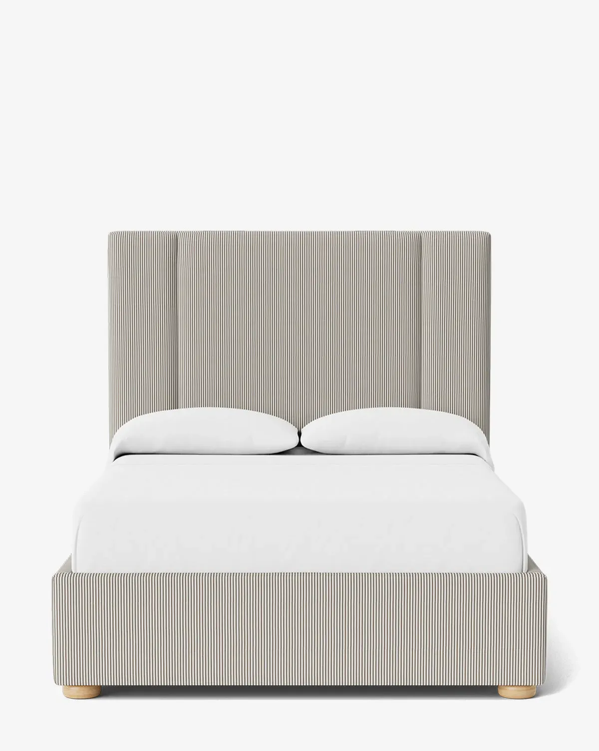 Mina Queen Size Bed Frame - Iron, Perennials Fabric product