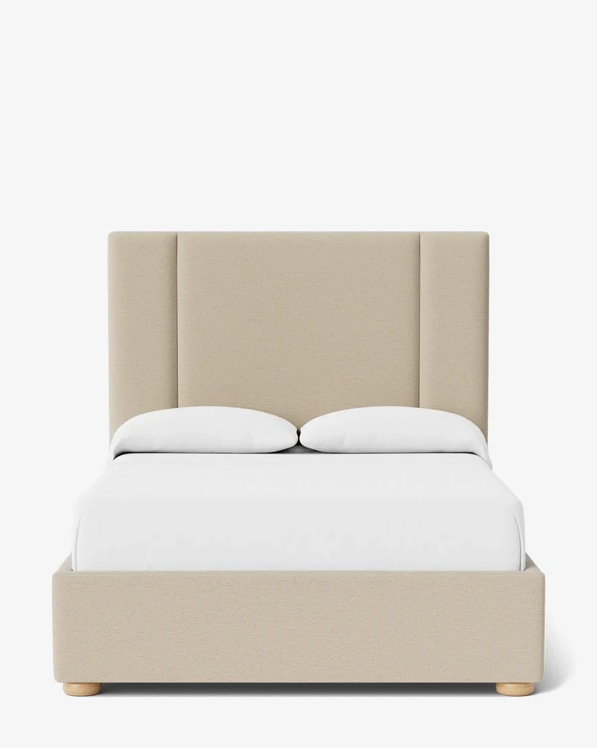 Mina Queen Size Bed Frame - Sand, Crypton product