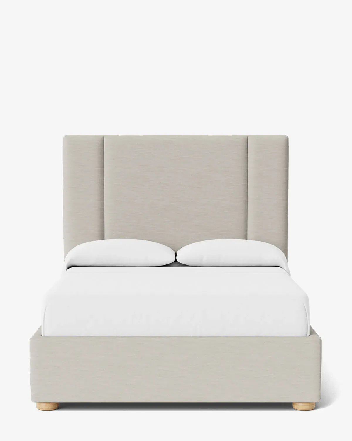 Mina Queen Size Bed Frame - White Sands, Perennials product