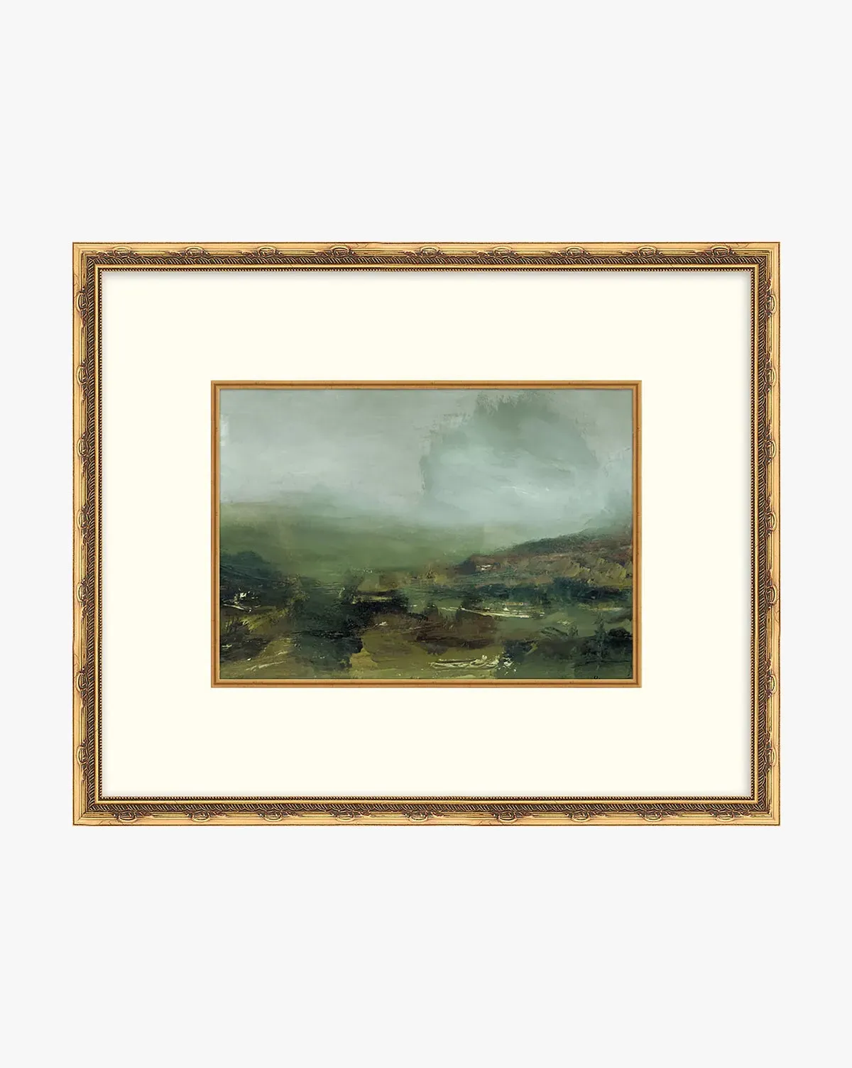 Misty Moor Framed Wall Art - Green, Blue product