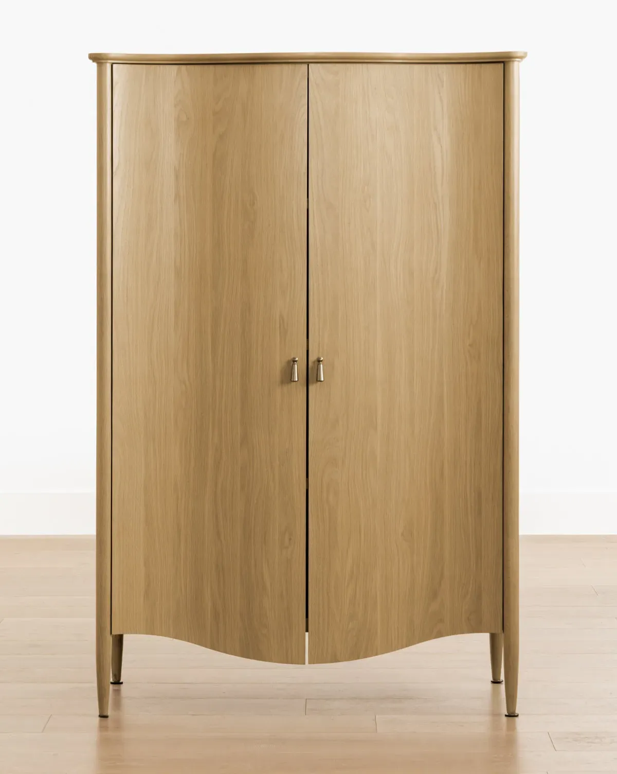 Moorland Cabinet with Adjustable Shelves - White Oak product