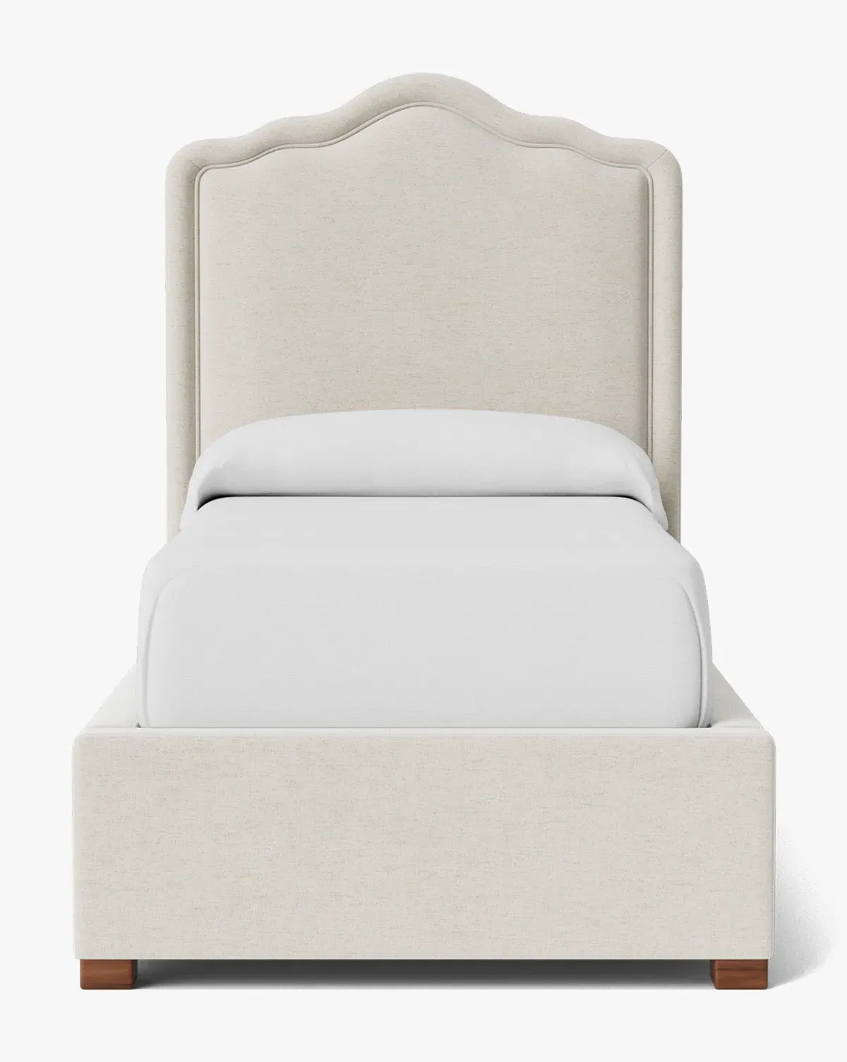 Mulholland Twin Size Bed Frame - Alabaster, Crypton product