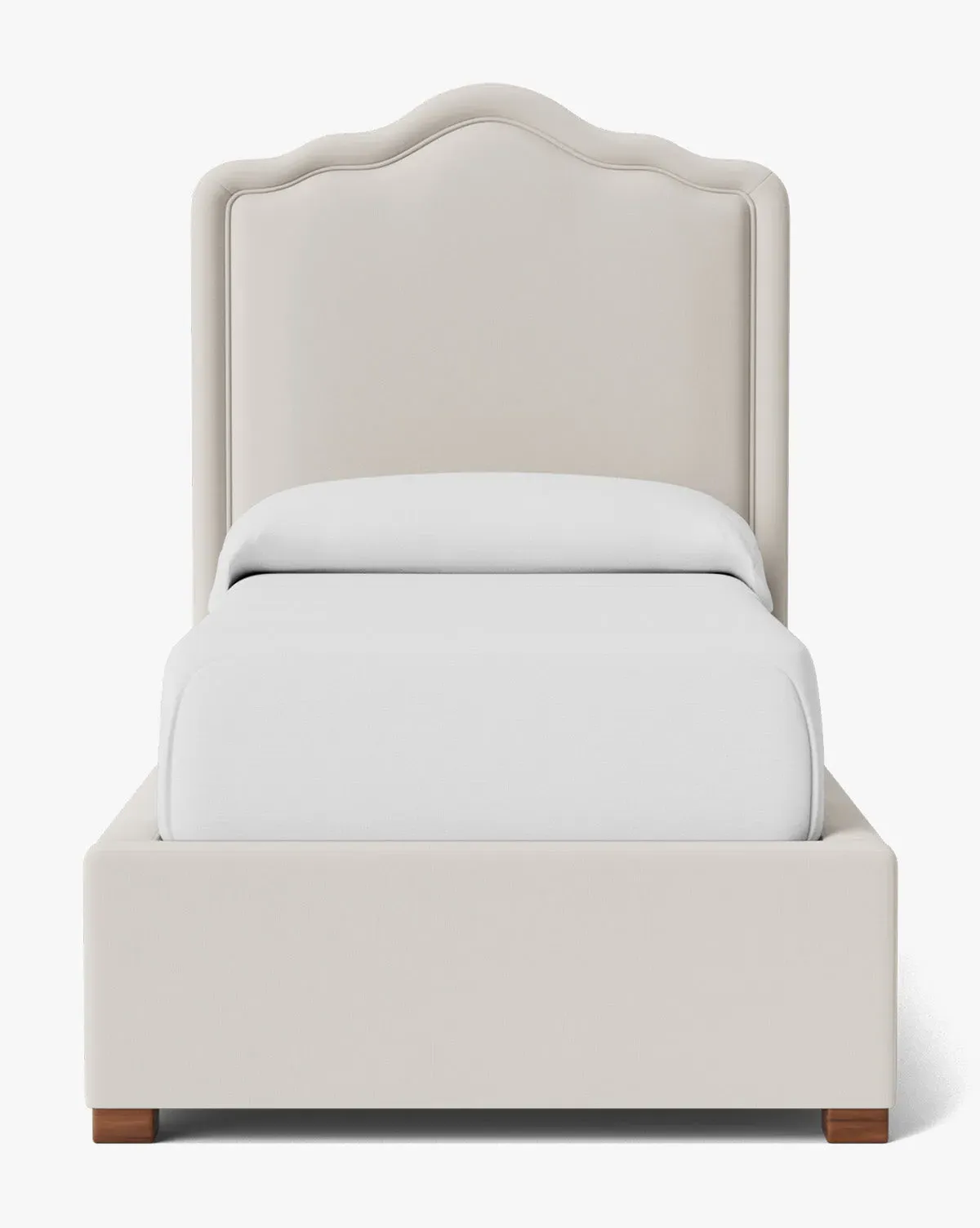 Mulholland Twin Size Bed Frame - Blanc, Crypton product