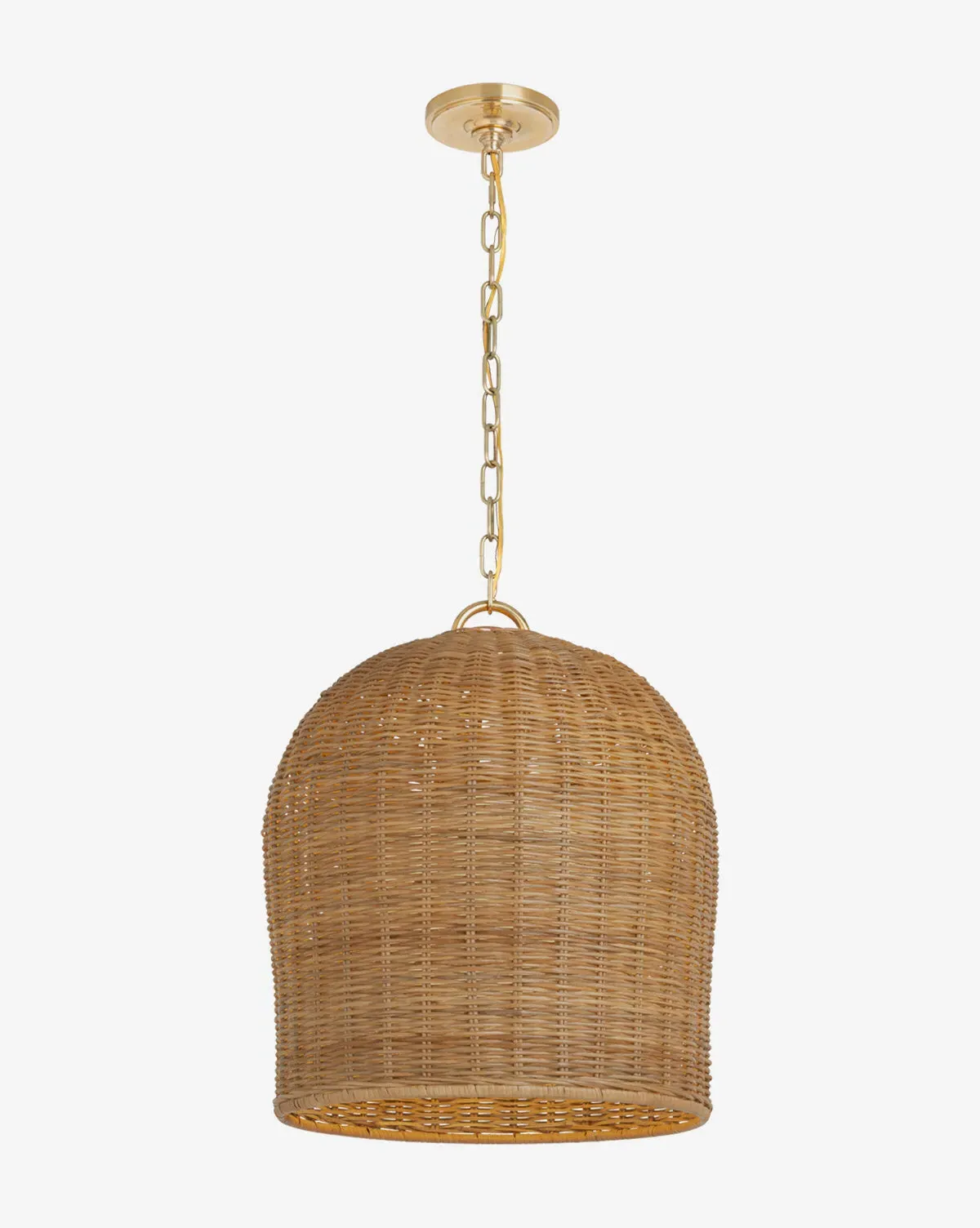 Nancy Small Hanging Shade - Natural, Wicker product