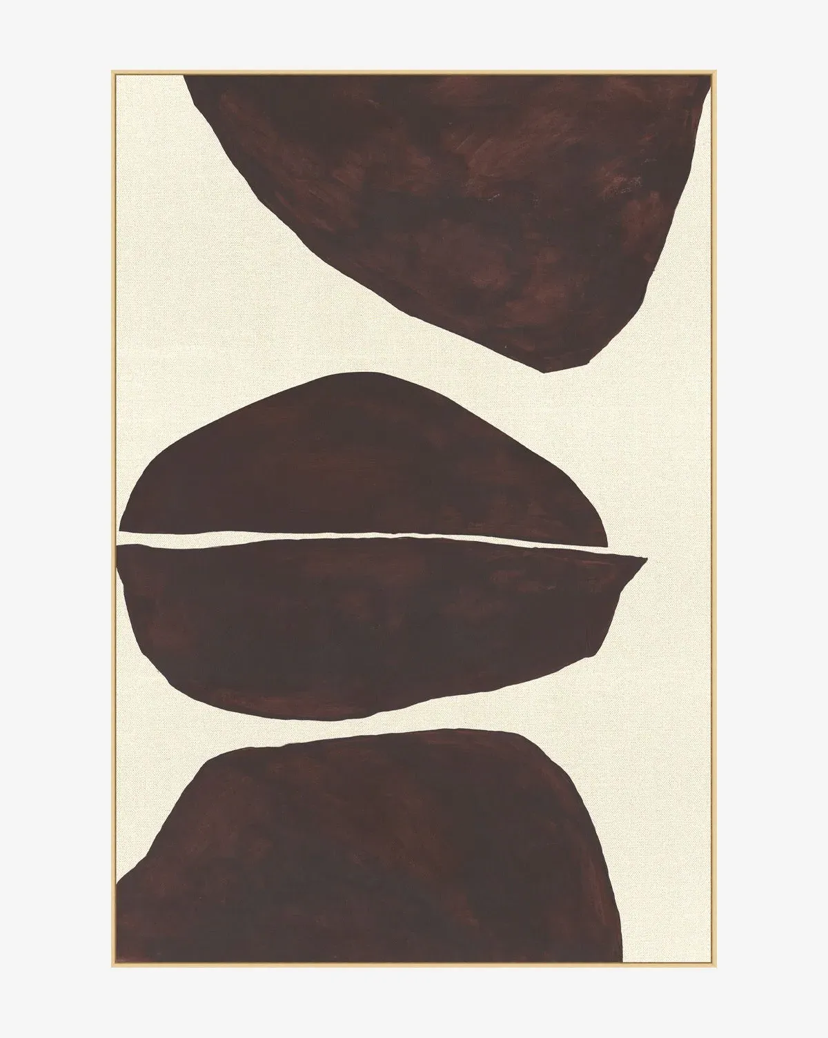 Natural Shapes 1 Canvas Wall Art - Giclee Print product