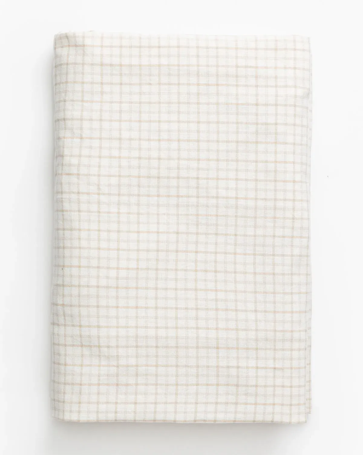 Nell Crib Sheet - Beige, Cotton product