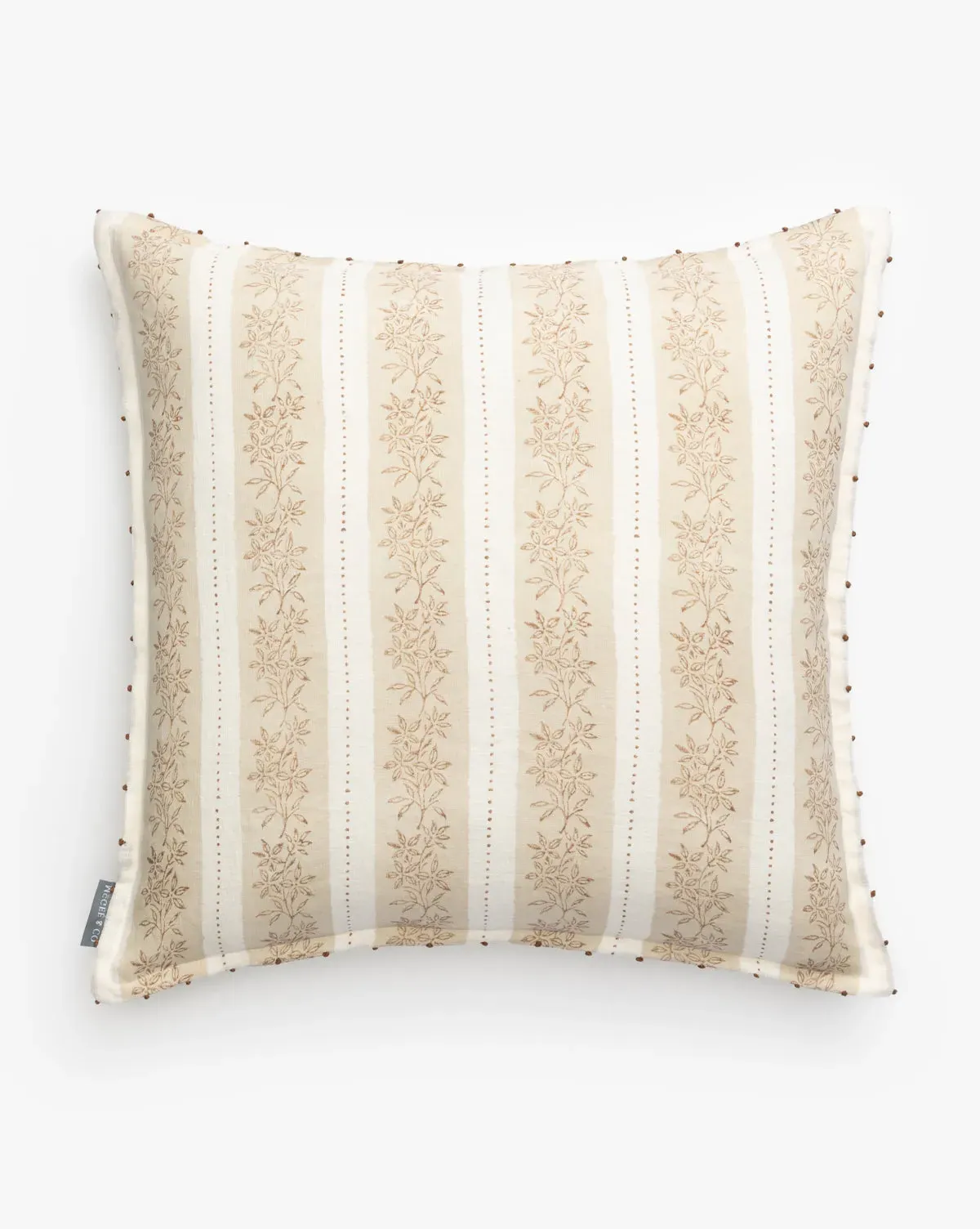 Nettles Pillow Cover - Tan, Linen product