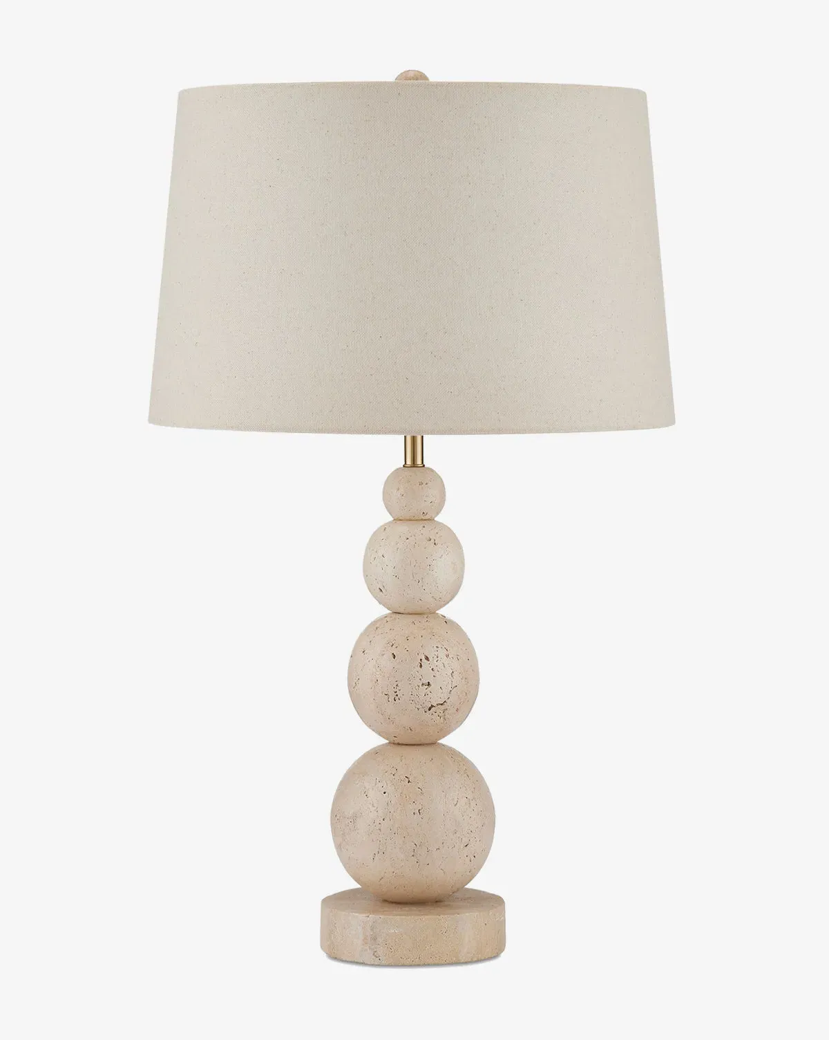 Niobe Table Lamp - Travertine, Linen product