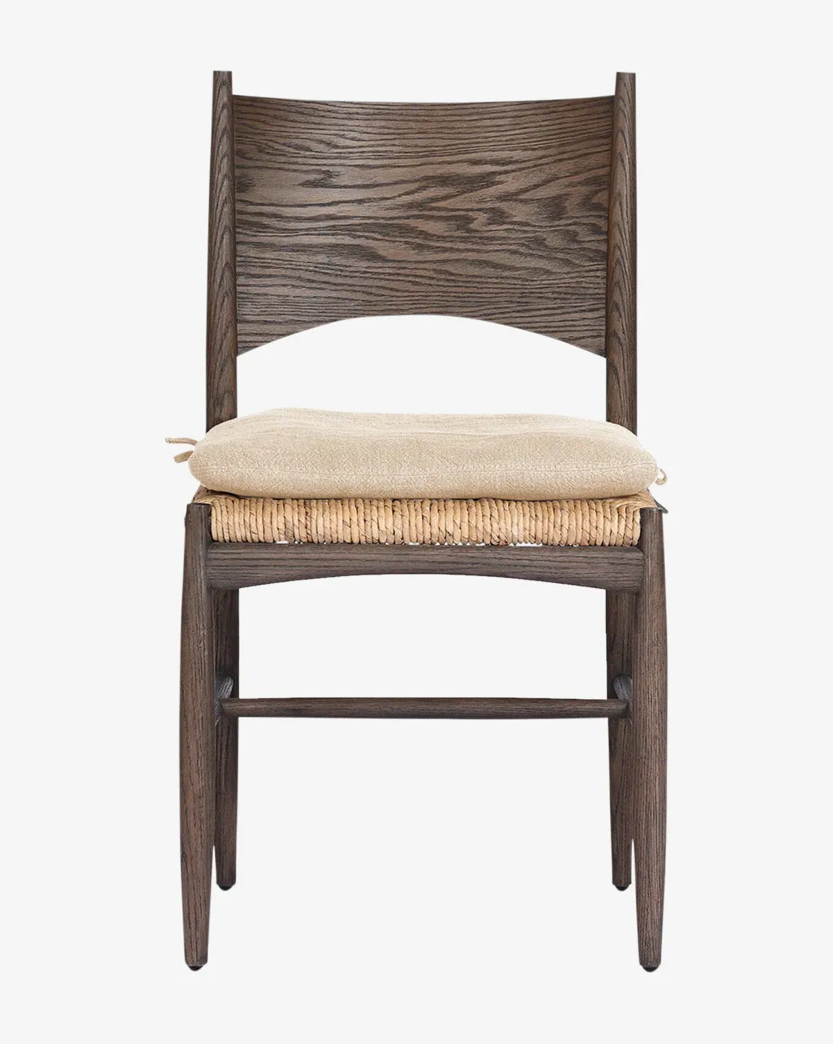 Nixie Dining Chair with Cushion - Oak, Banana Leaf product