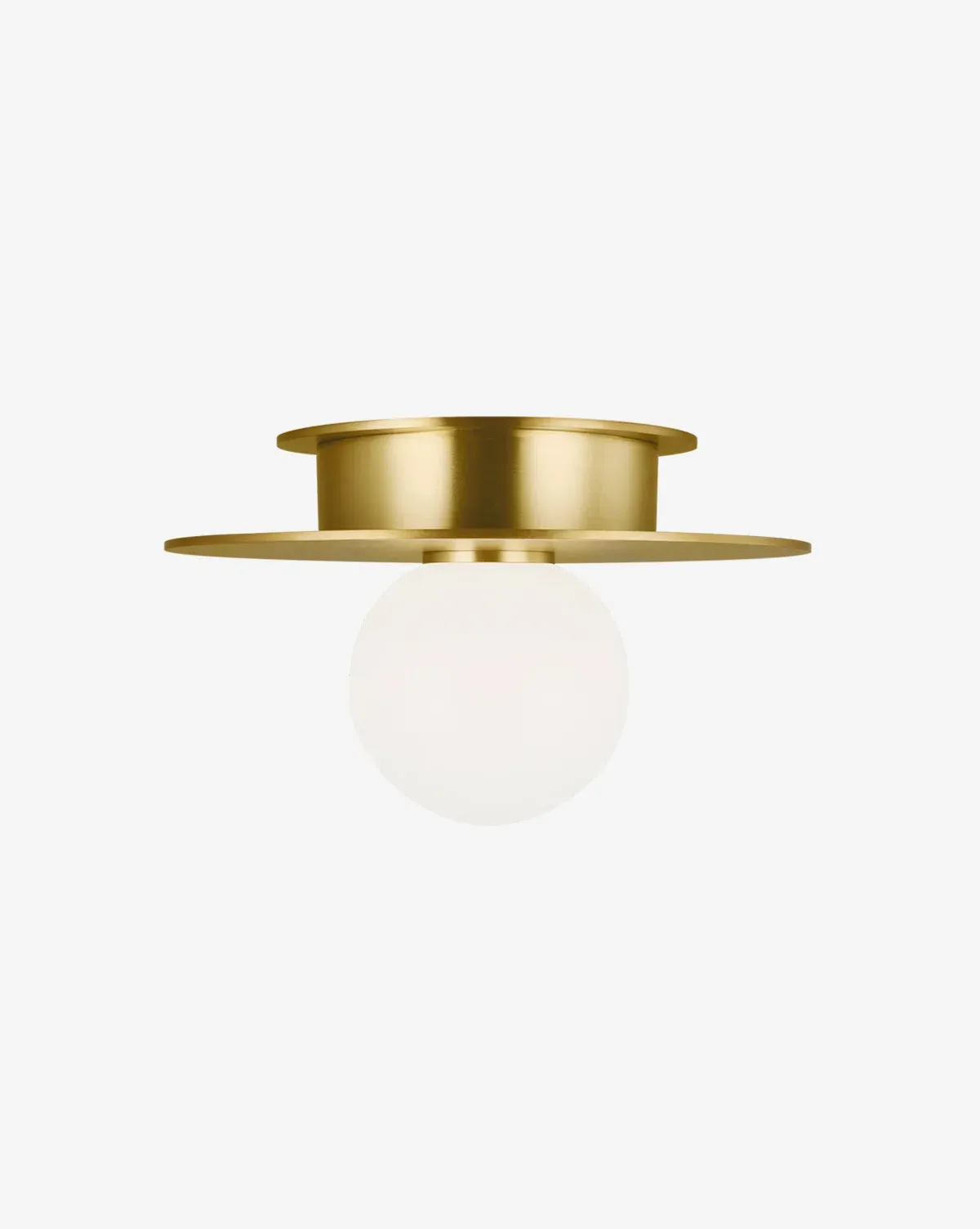 Nodes Small Flush Mount - Burnished Brass product