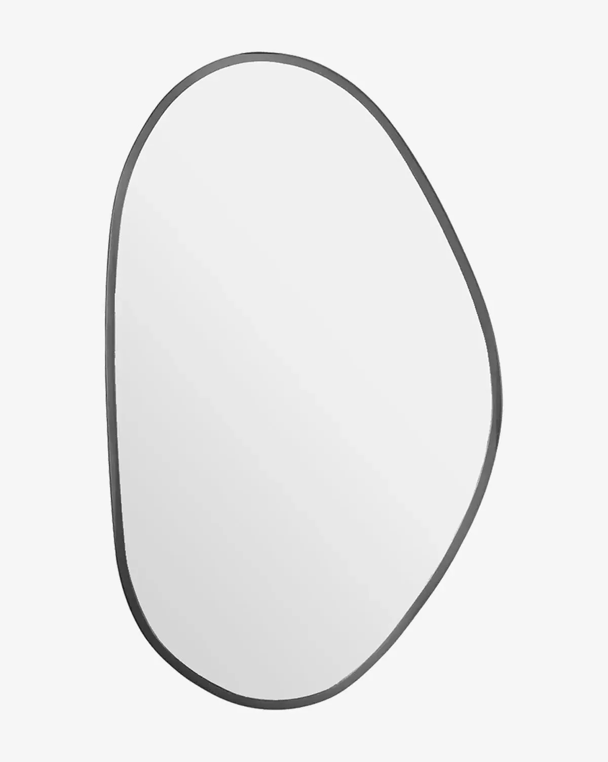 Nolie Wall Mirror - Matte Black, Iron product