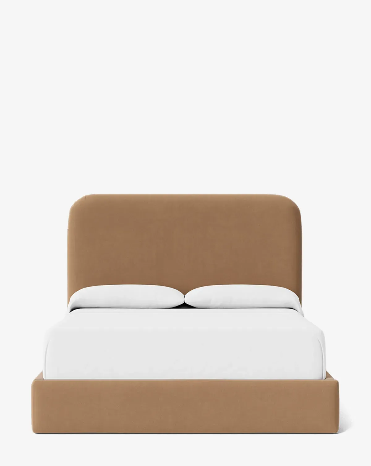 Northcott Queen Size Bed Frame - Toffee, Velvet product