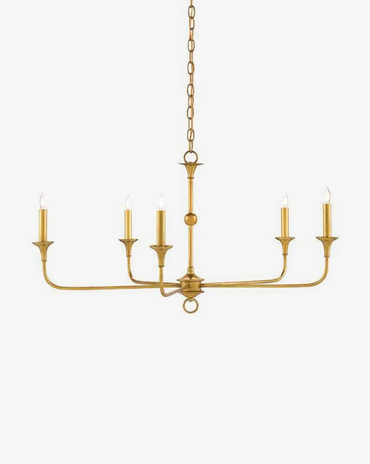 Nottaway Small Chandelier - Gold Leaf product