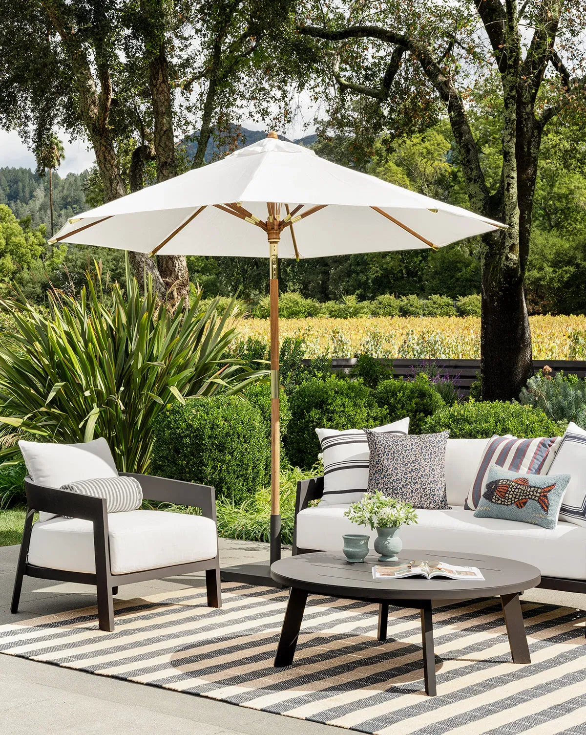 Ocean Parasol Round Outdoor Umbrella product