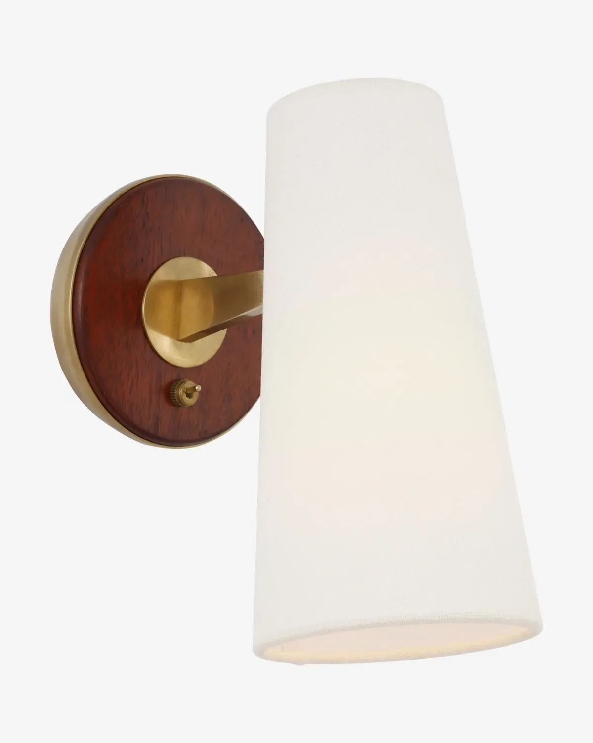 Olina Wall Sconce - Linen, Brass product