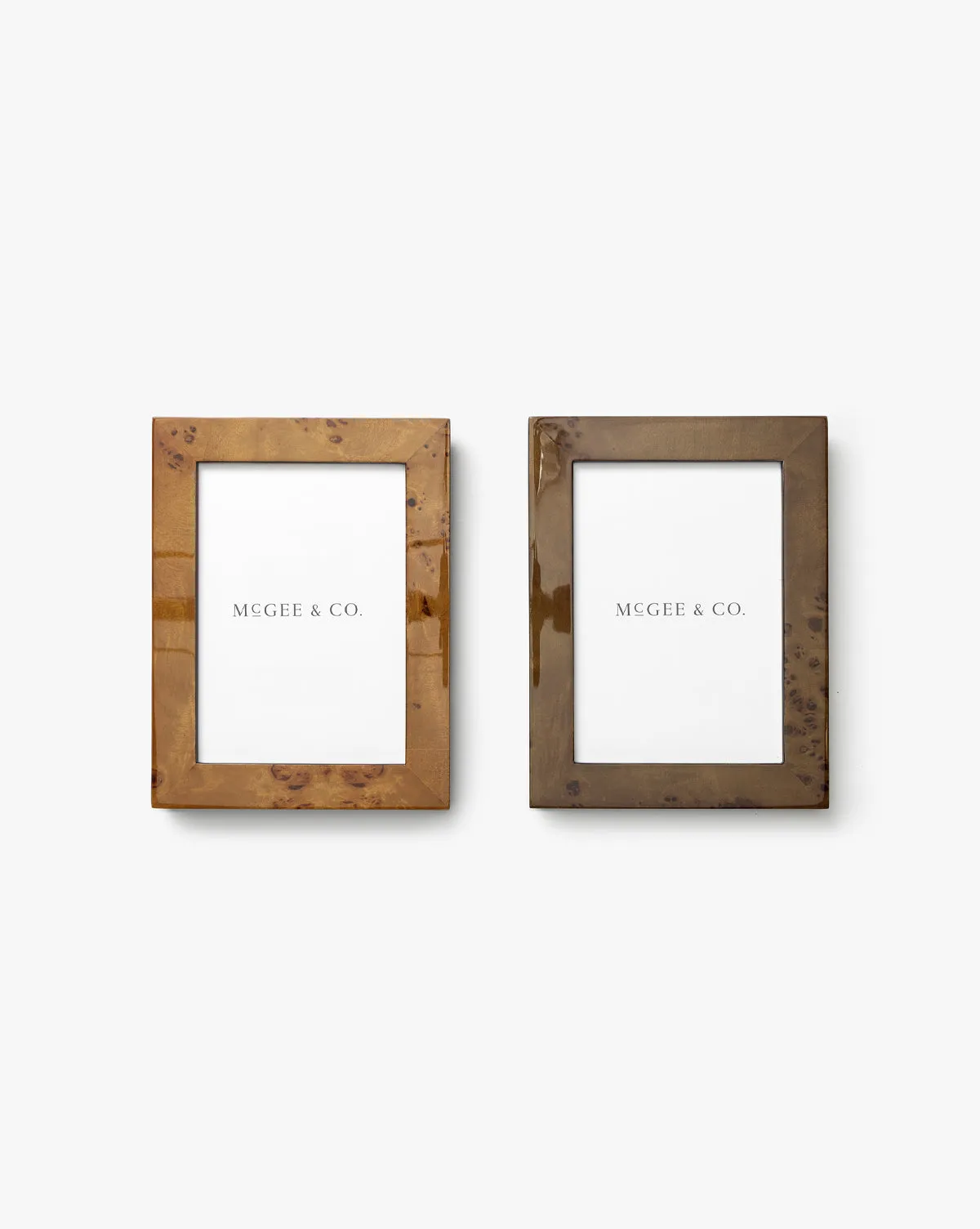 Oliver Burl Photo Frames Set of 2 - Burl Wood product