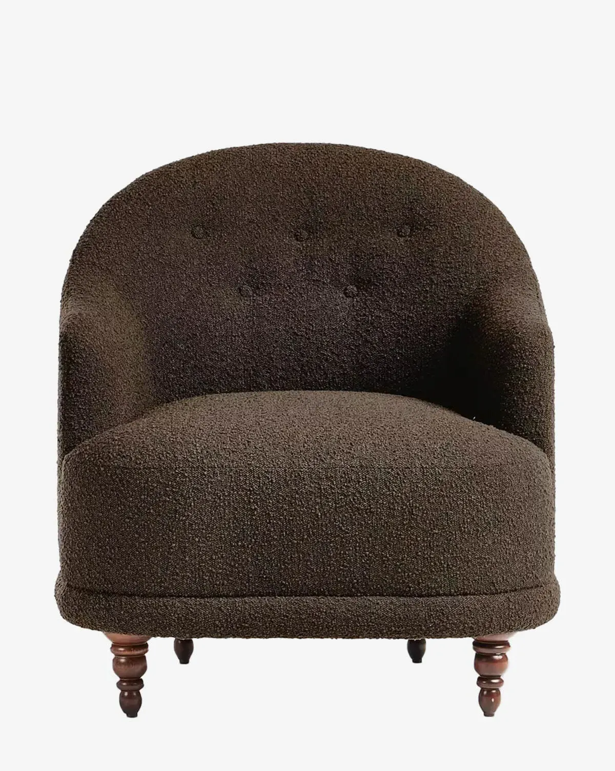 Olivette Slipper Chair - Mink, Velvet product
