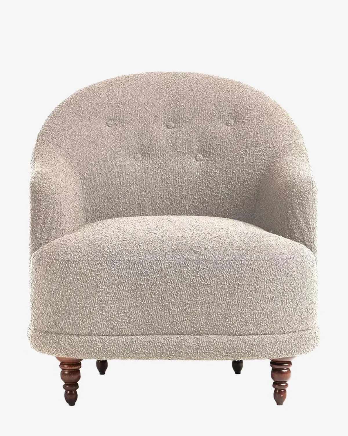 Olivette Slipper Chair - Sand, Velvet product