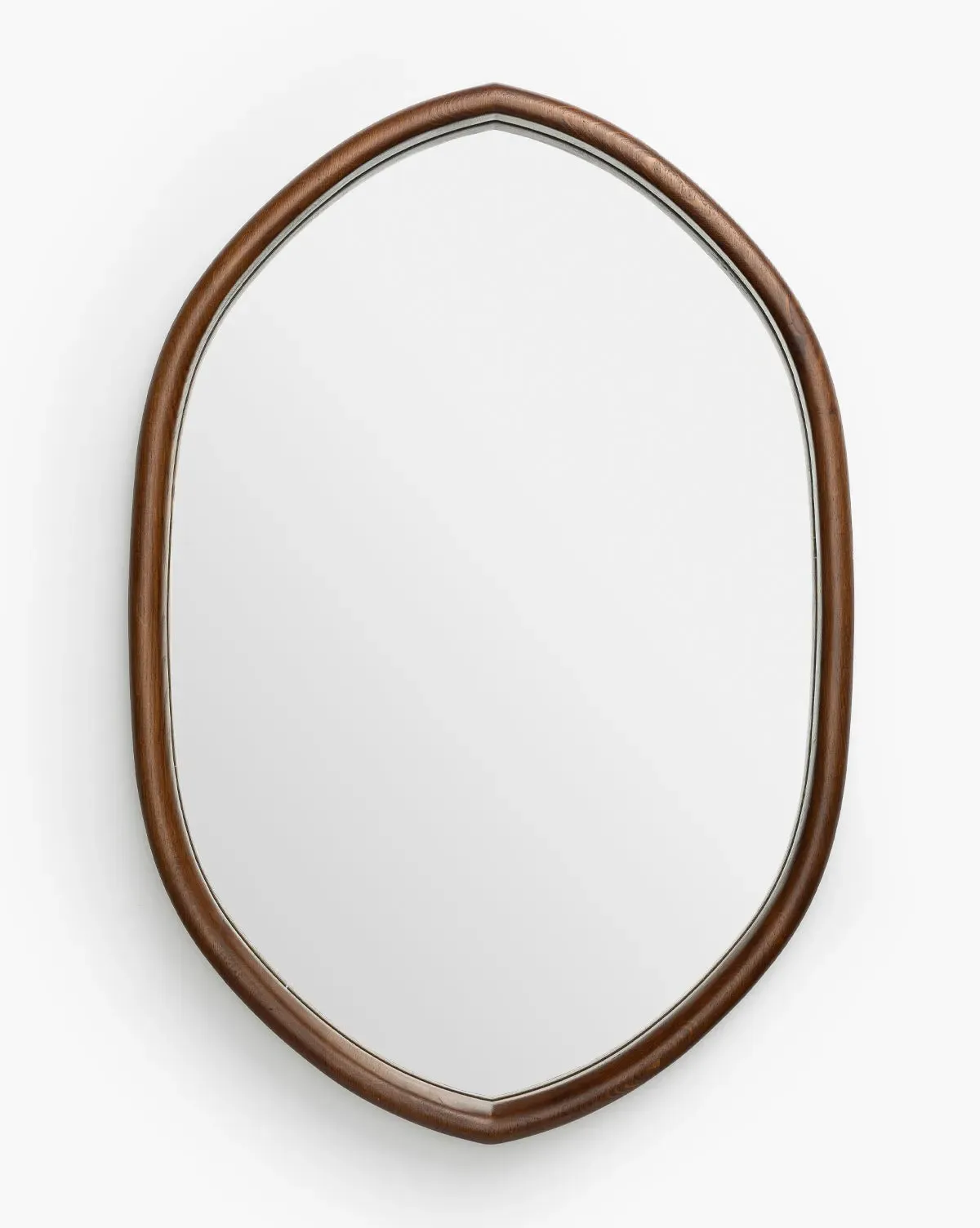 Oslo Oval Wall Mirror - Walnut, Oak product