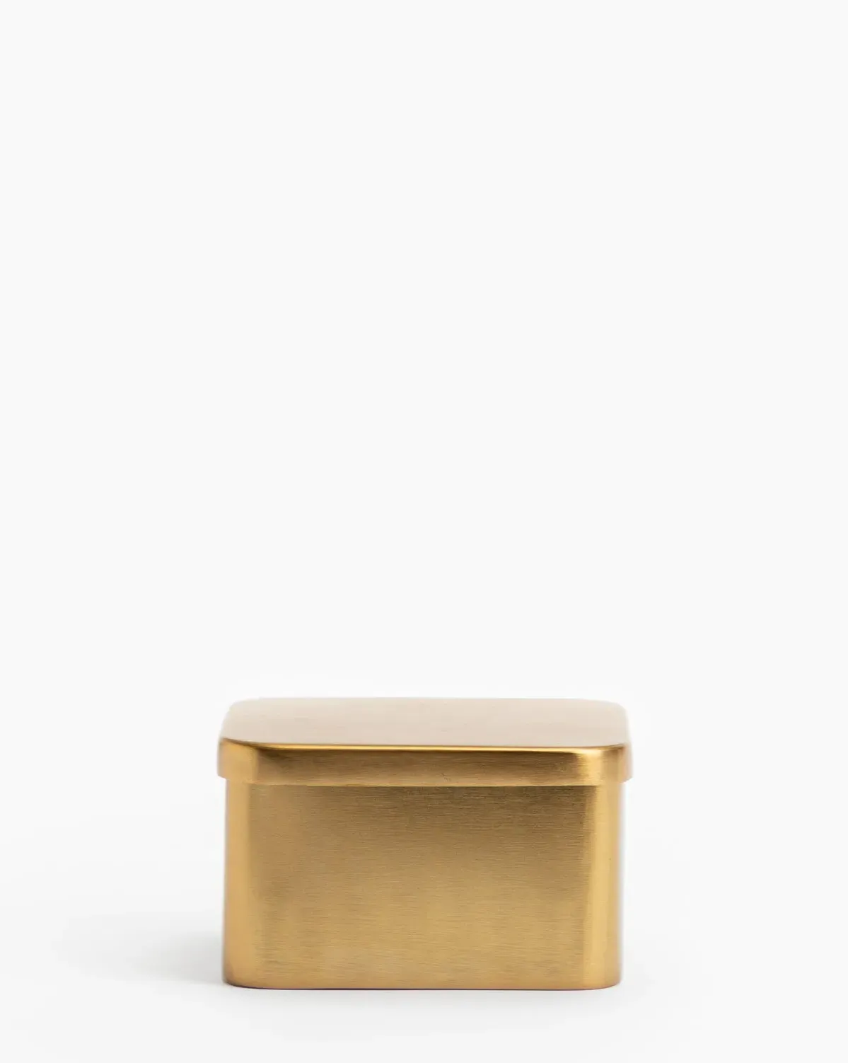 Oswald Small Metal Box - Brass, Iron product