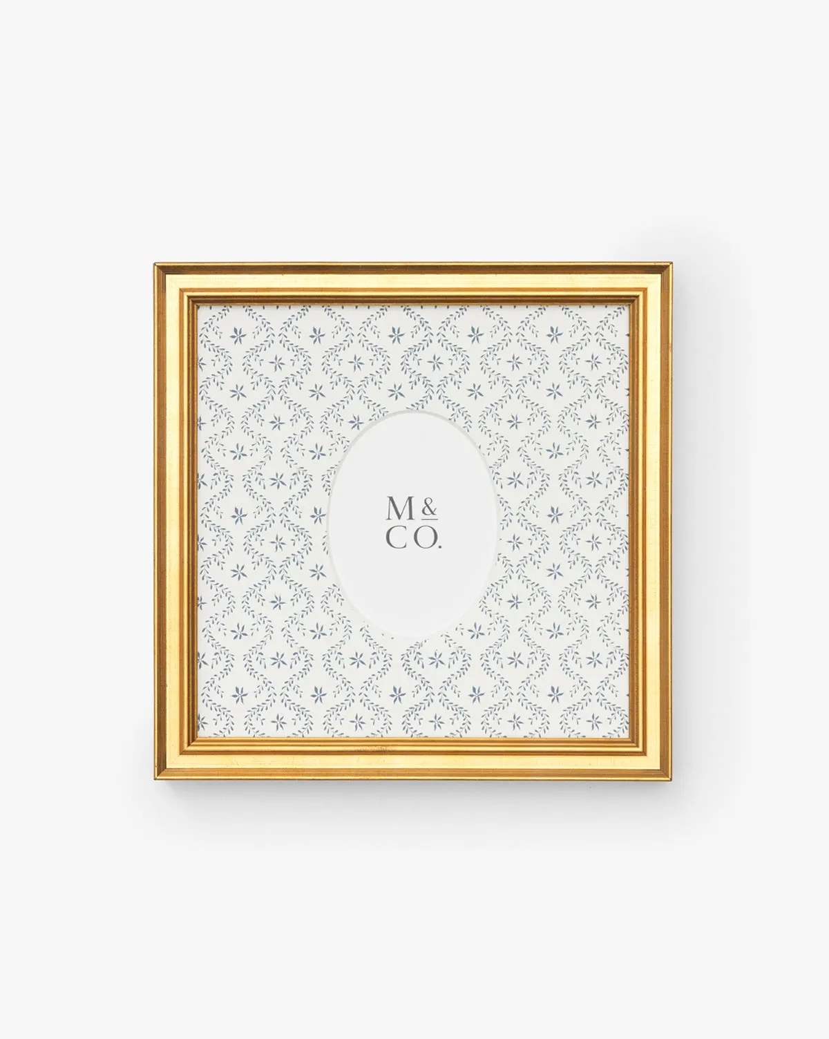 Otillie 3x4 Photo Frame with Patterned Mat - Gold product