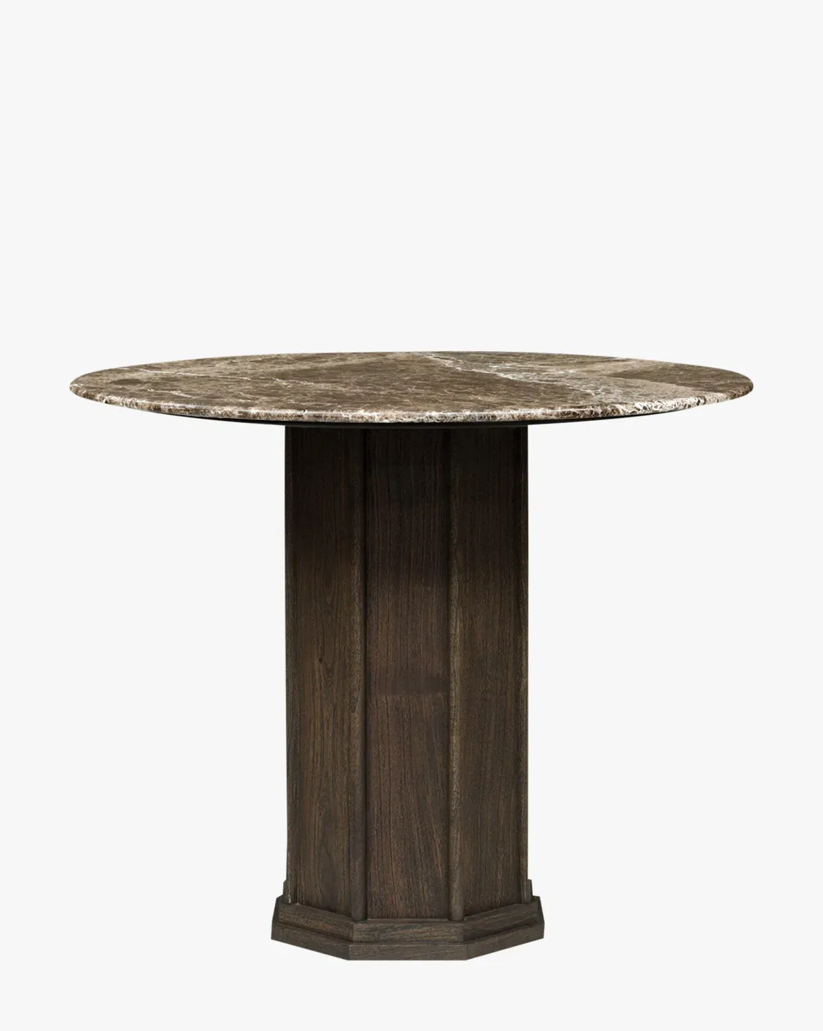 Padma Bistro Table - Marble, Wood product